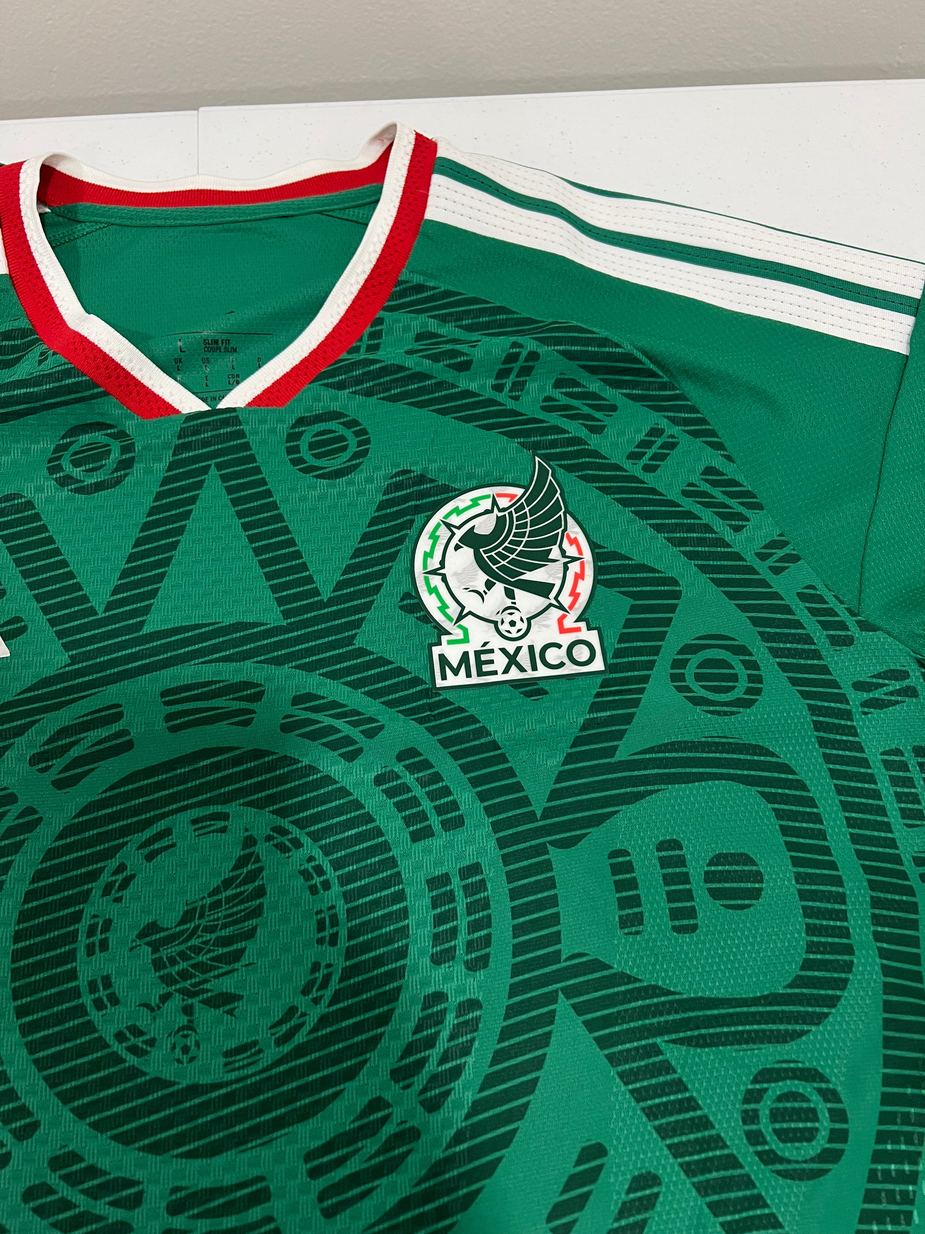 Mexico Home 2026 World Cup jersey long sleeve player version new with tags