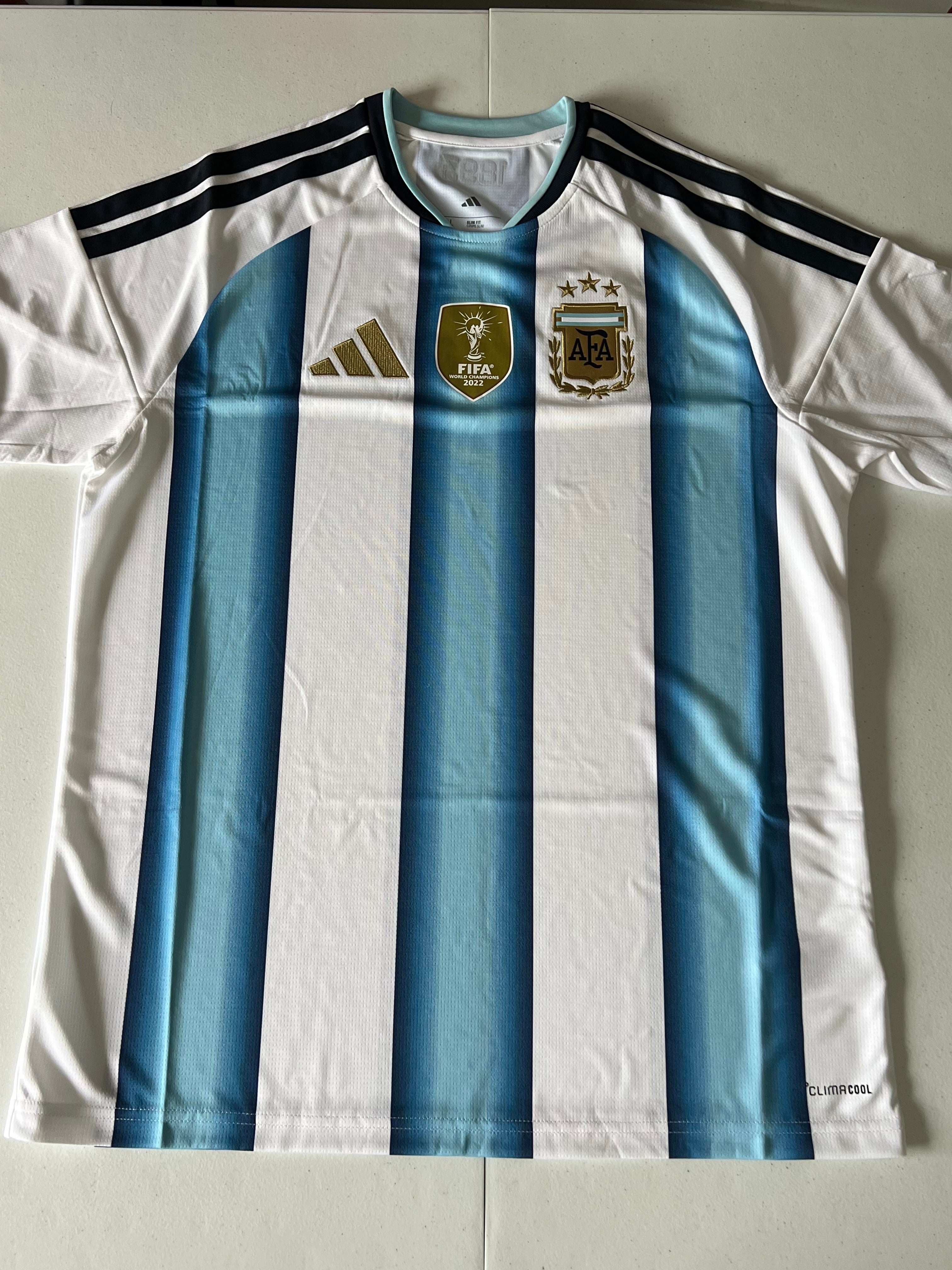 Argentina Home 2026 World Cup Jersey Size Large