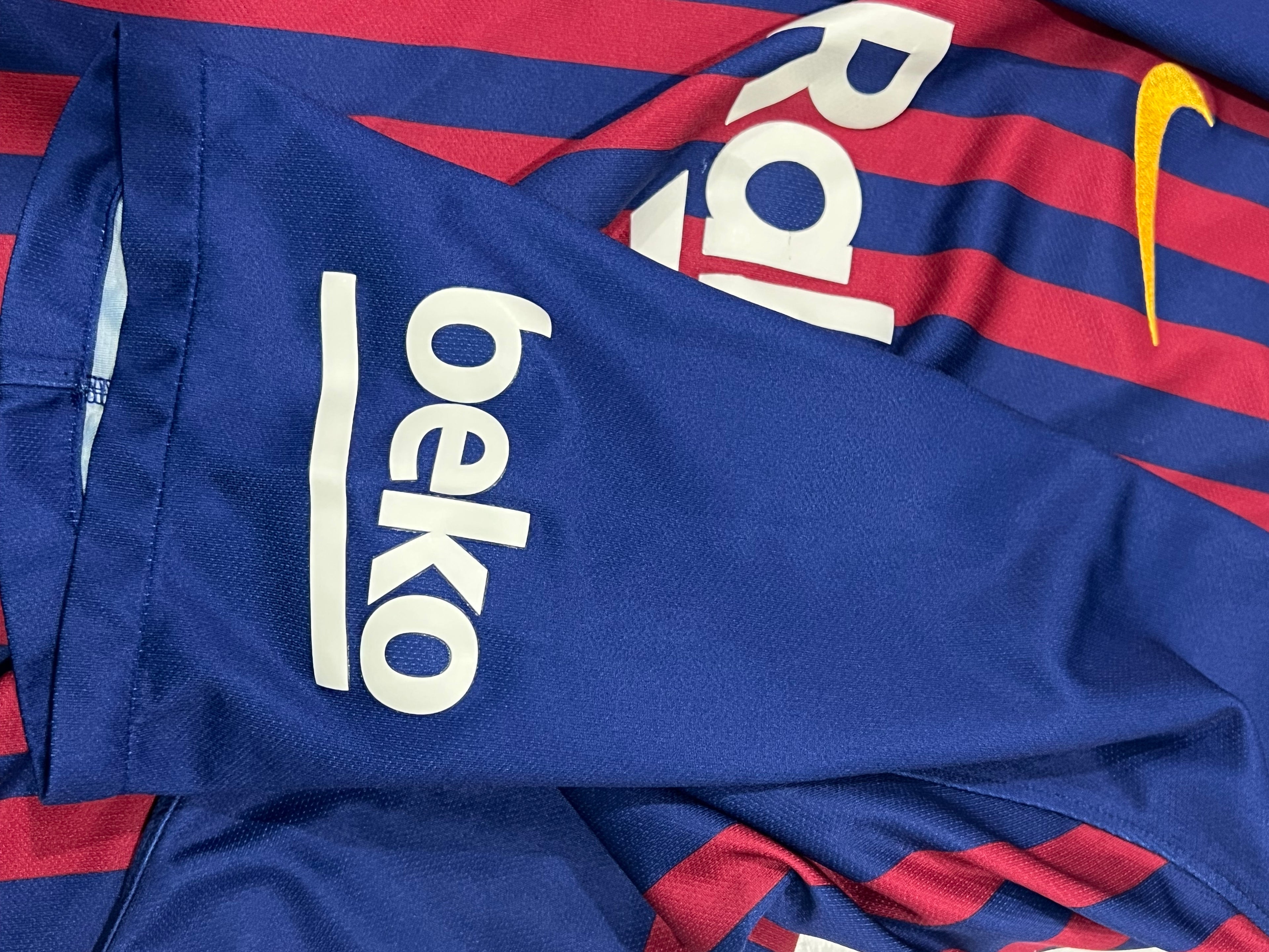 Barcelona 2018-19 Home Jersey Size XL