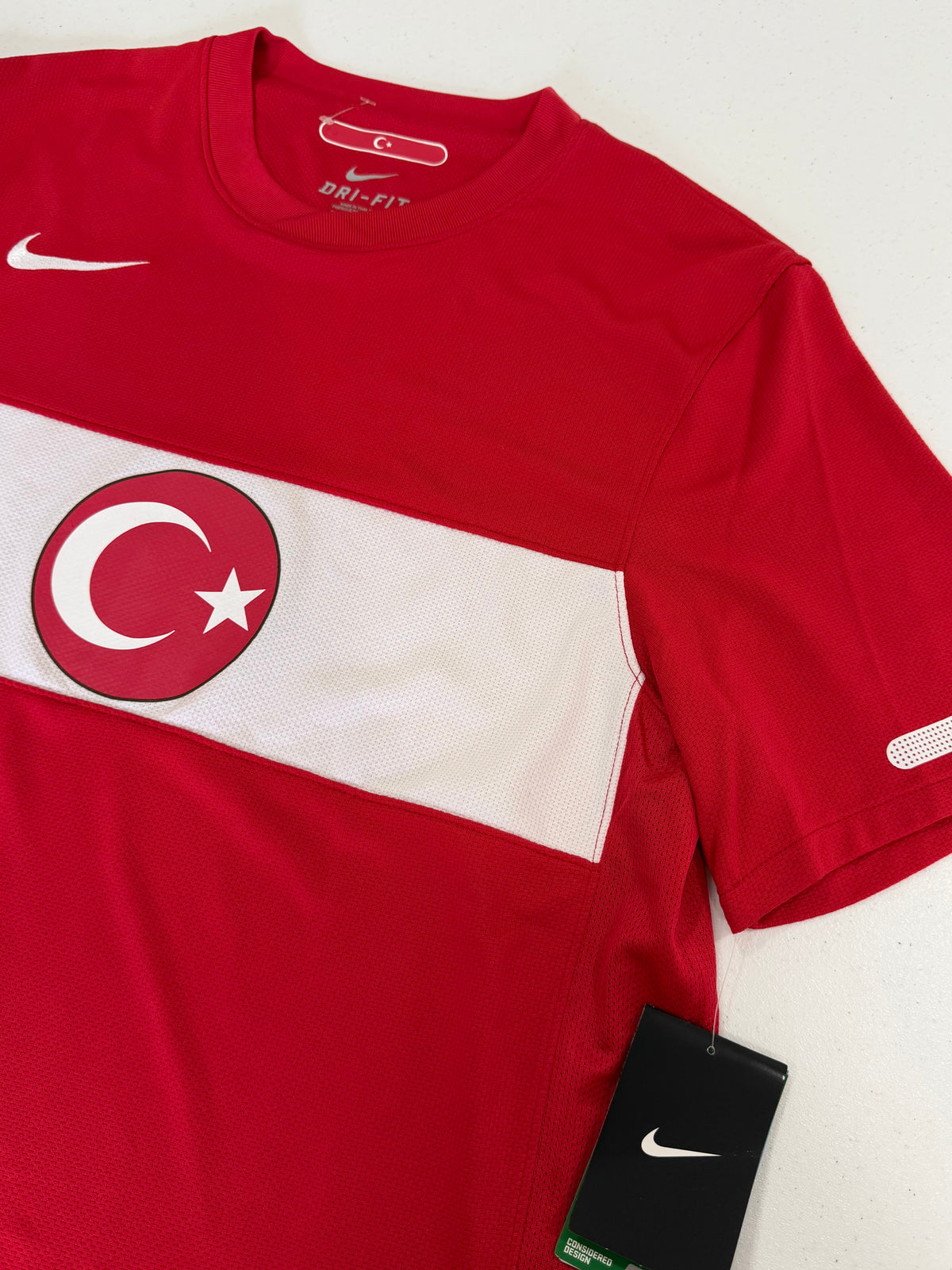 Turkey 2010 Home Jersey Size Medium Vintage Soccer BNWT