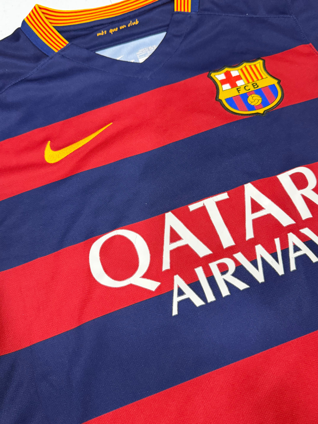 FC Barcelona 2015-16 Messi #10 Home Jersey Size Small