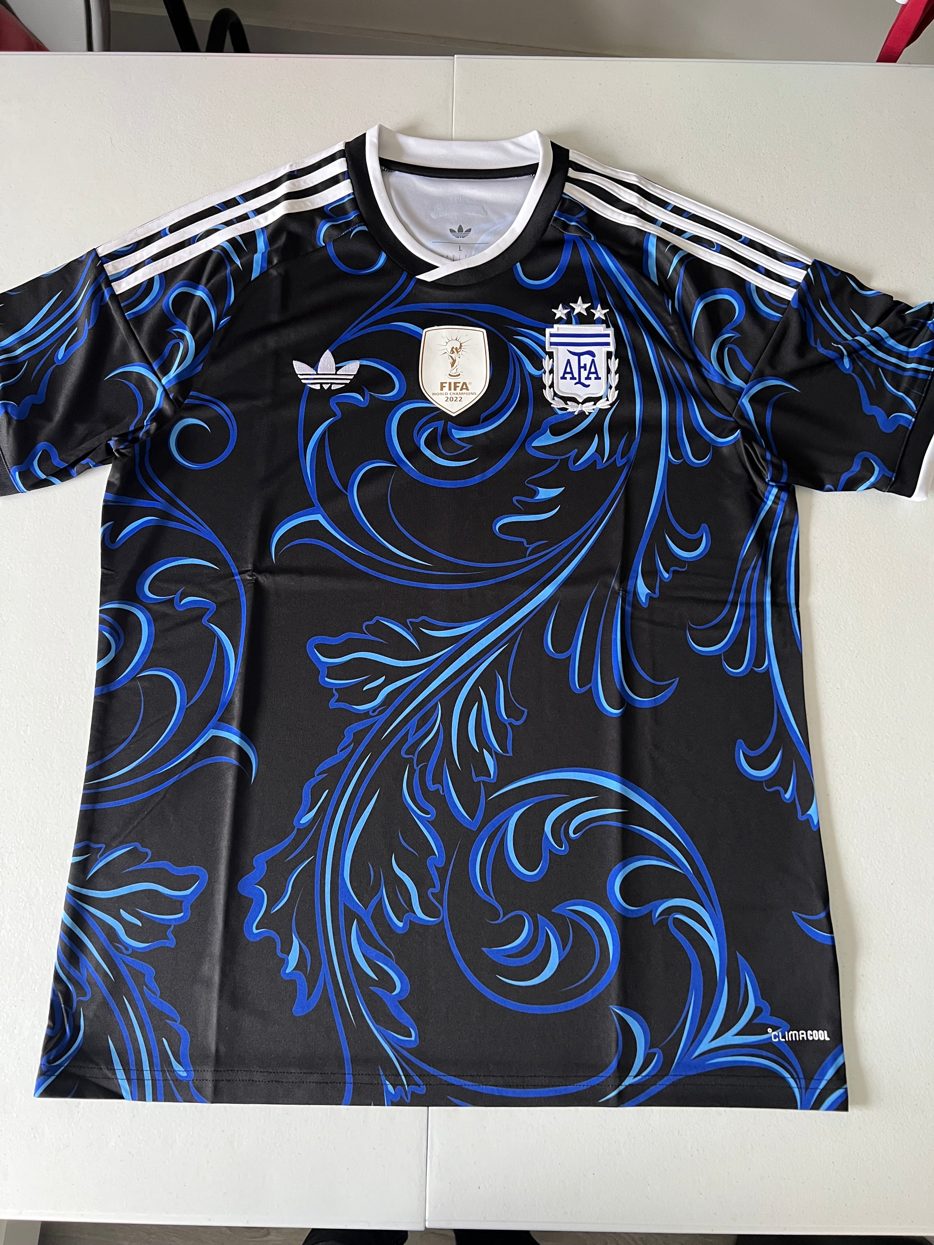Argentina Away 2026 World Cup Jersey Size Large