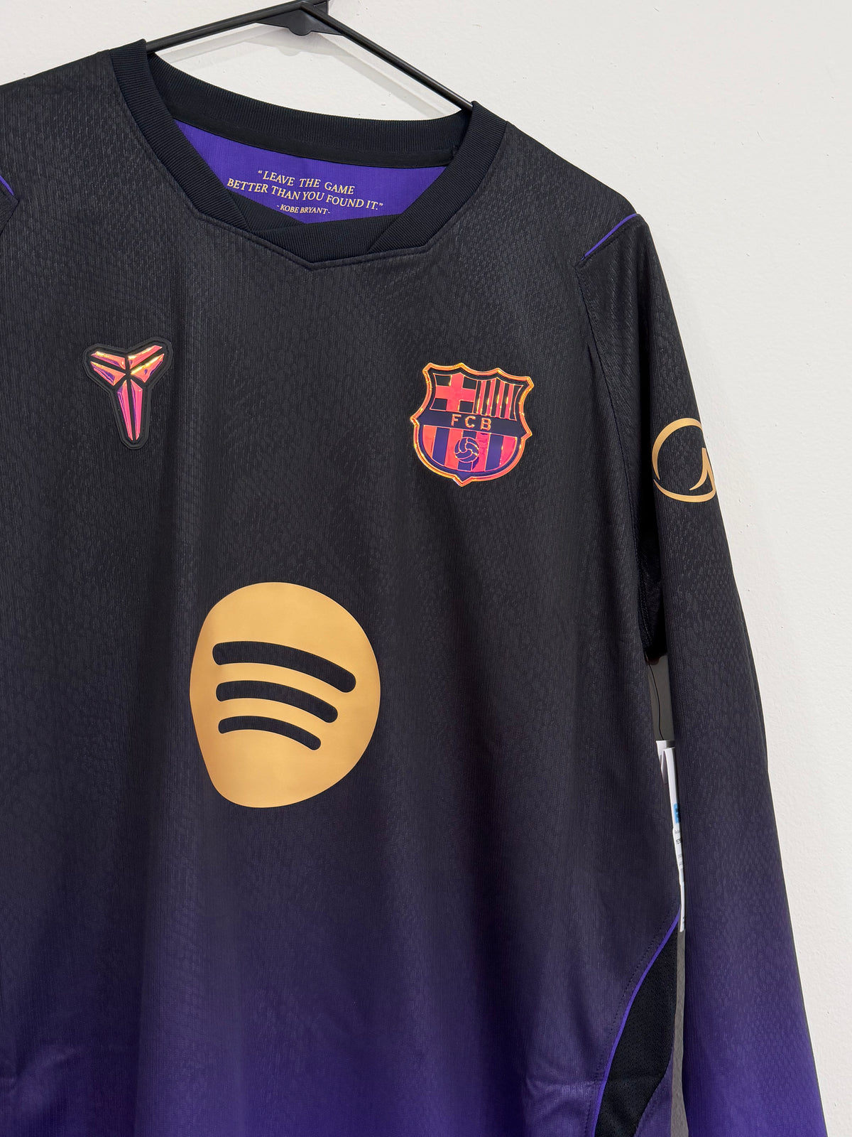 FC Barcelona 2026-27 Away Jersey Size Medium Long Sleeve Authentic BNWT