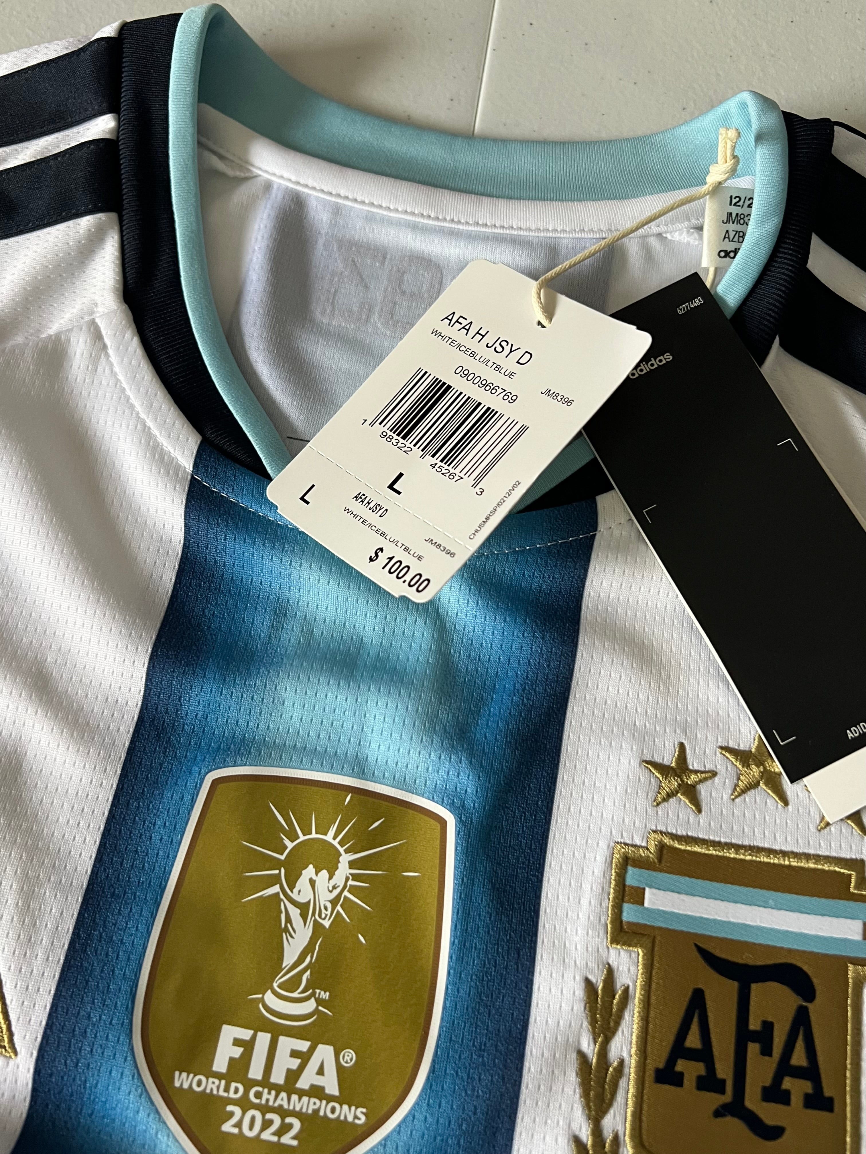 Argentina Home 2026 World Cup Jersey Size Large
