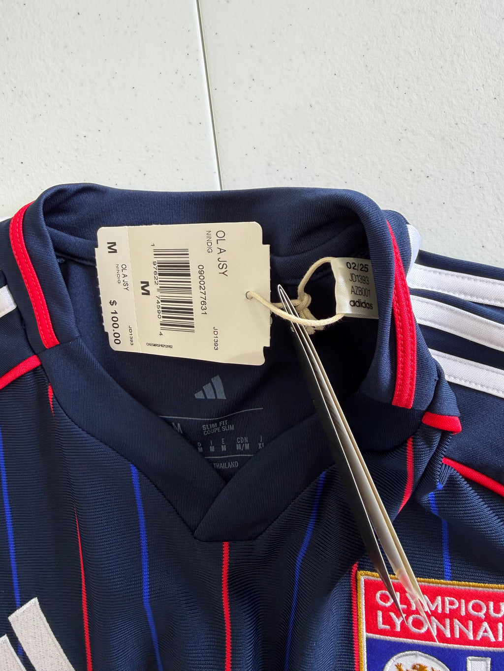 Olympique Lyon 2025-26 Away Jersey BNWT