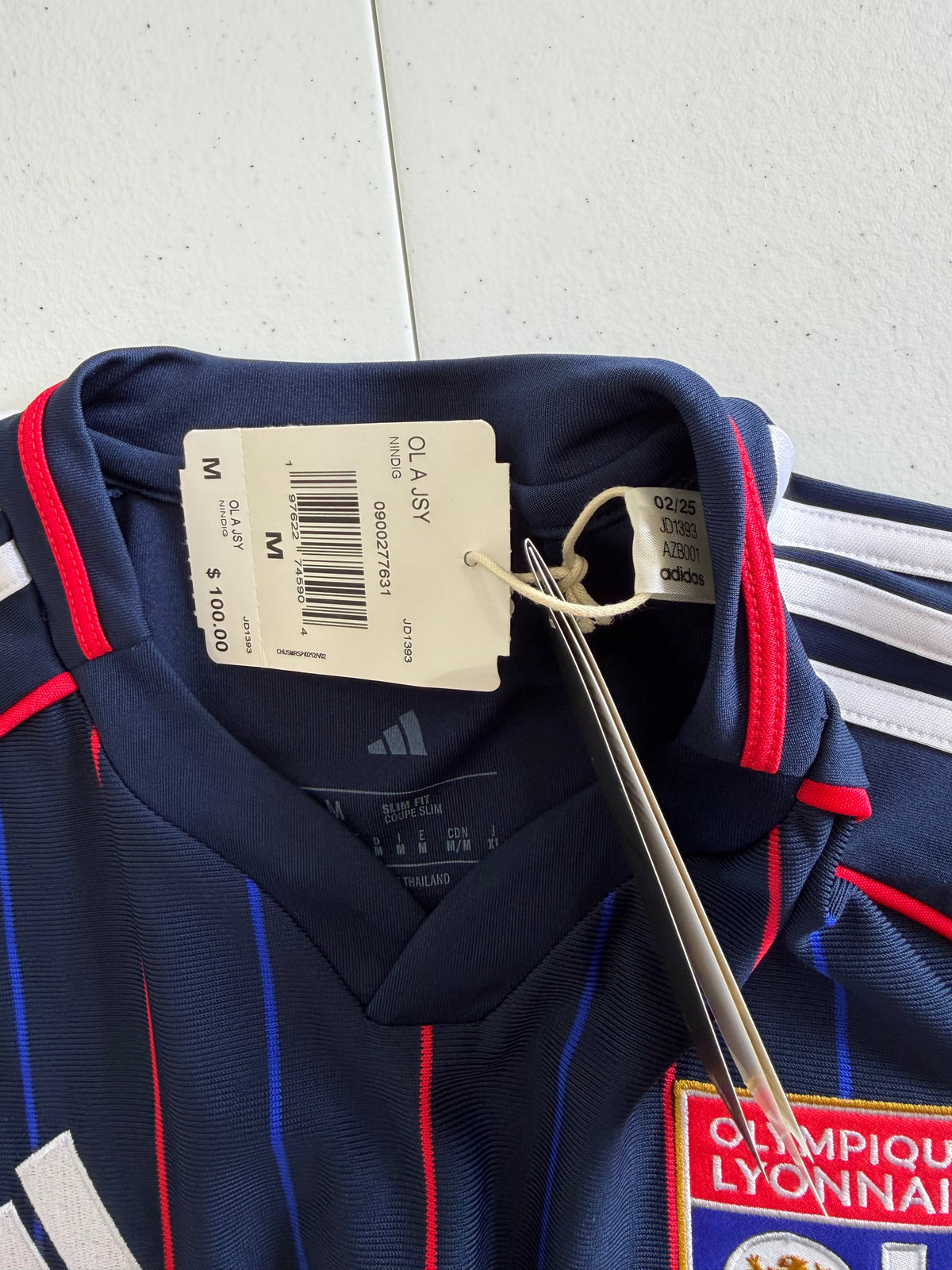 Olympique Lyon 2025-26 Away Jersey BNWT