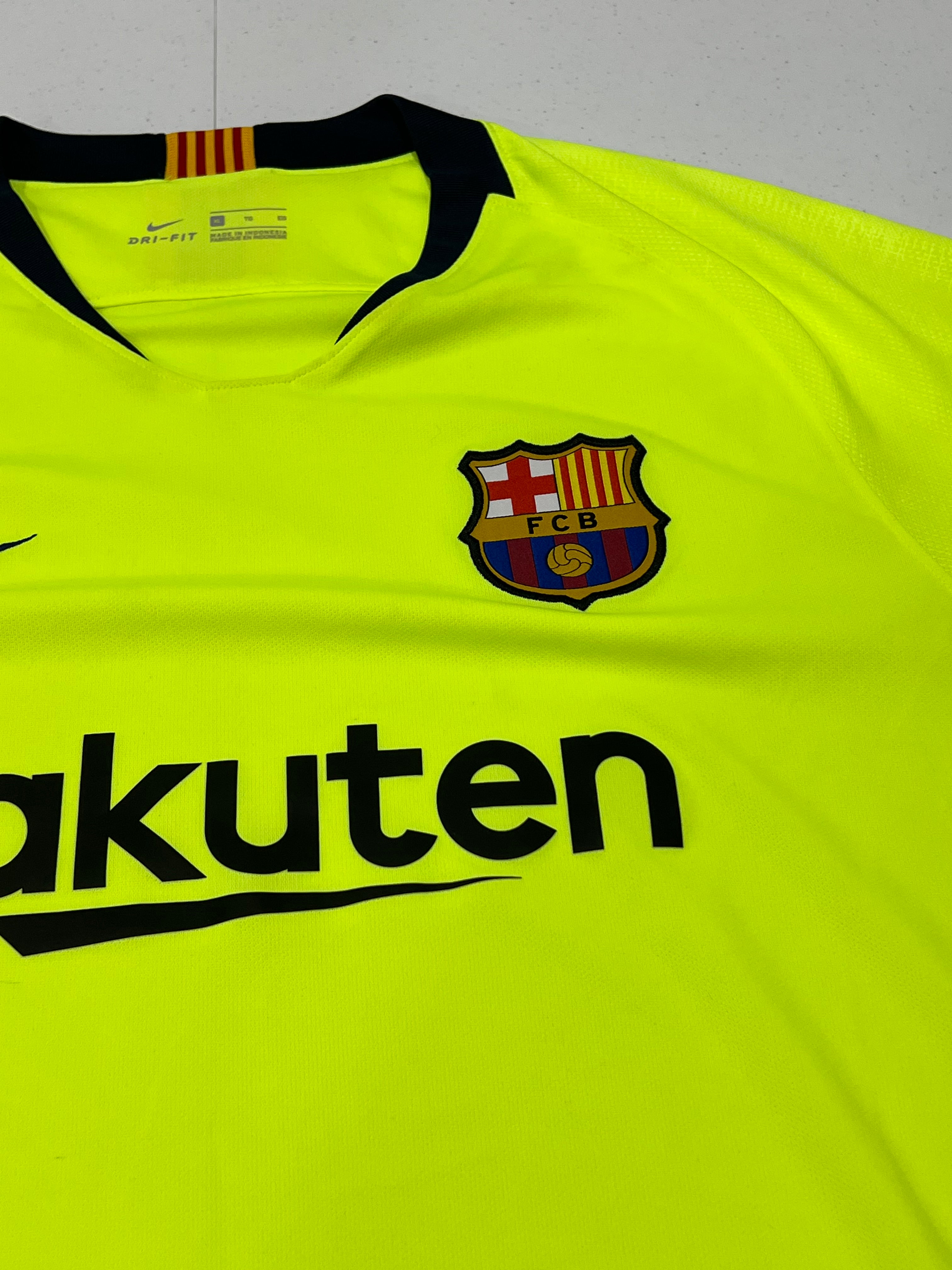 FC Barcelona 2018-19 Away Jersey Size XL