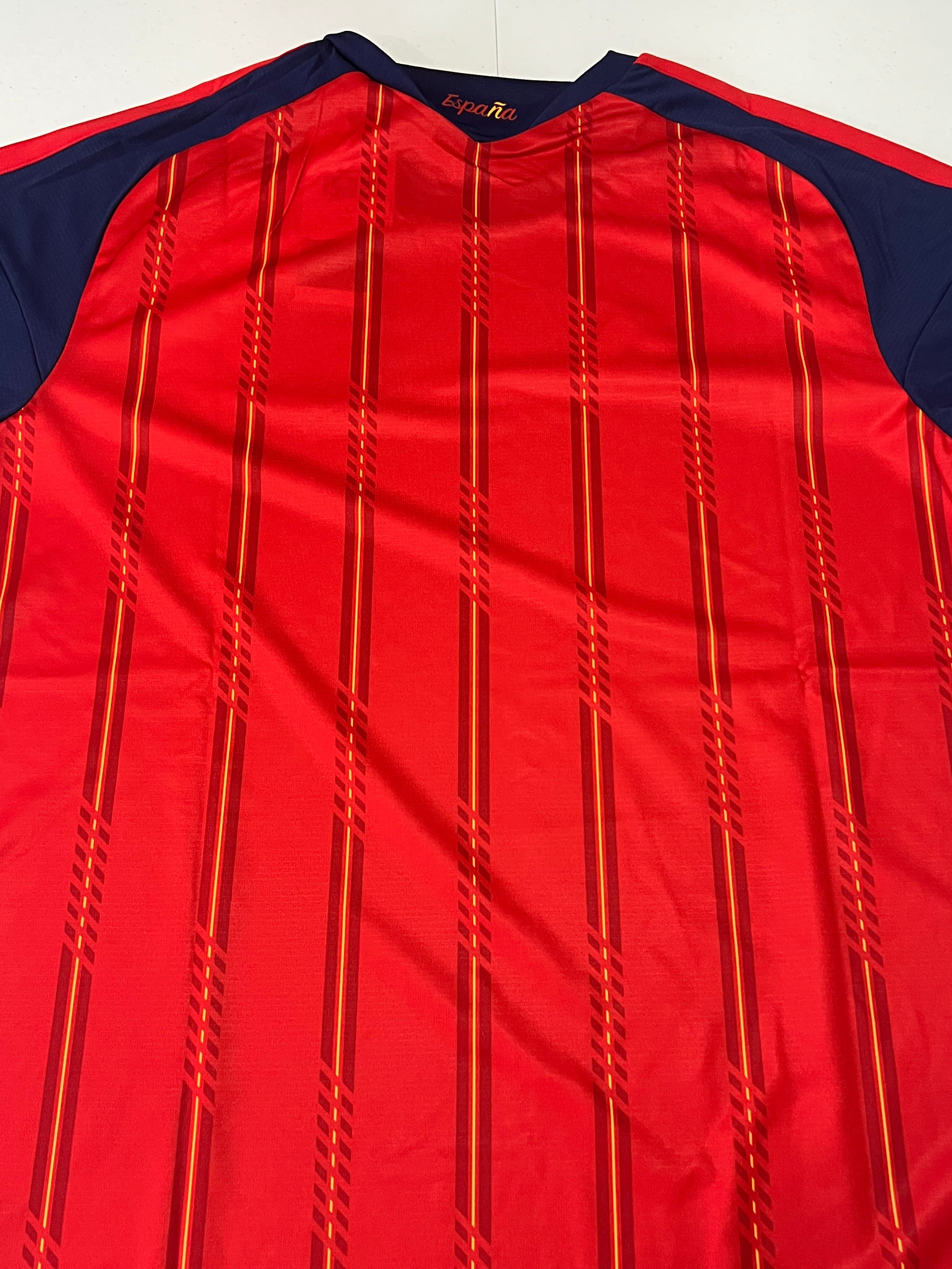 Spain Home 2026 World Cup Jersey Size Large