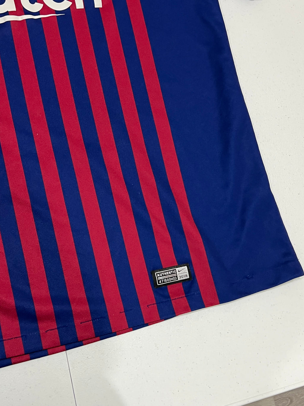 Barcelona 2018-19 Home Jersey Size XL