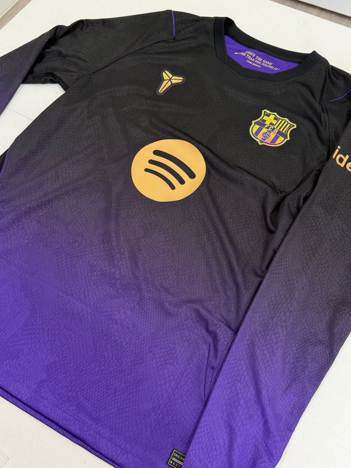 FC Barcelona 2026-27 Away Jersey Size Medium Long Sleeve Authentic BNWT