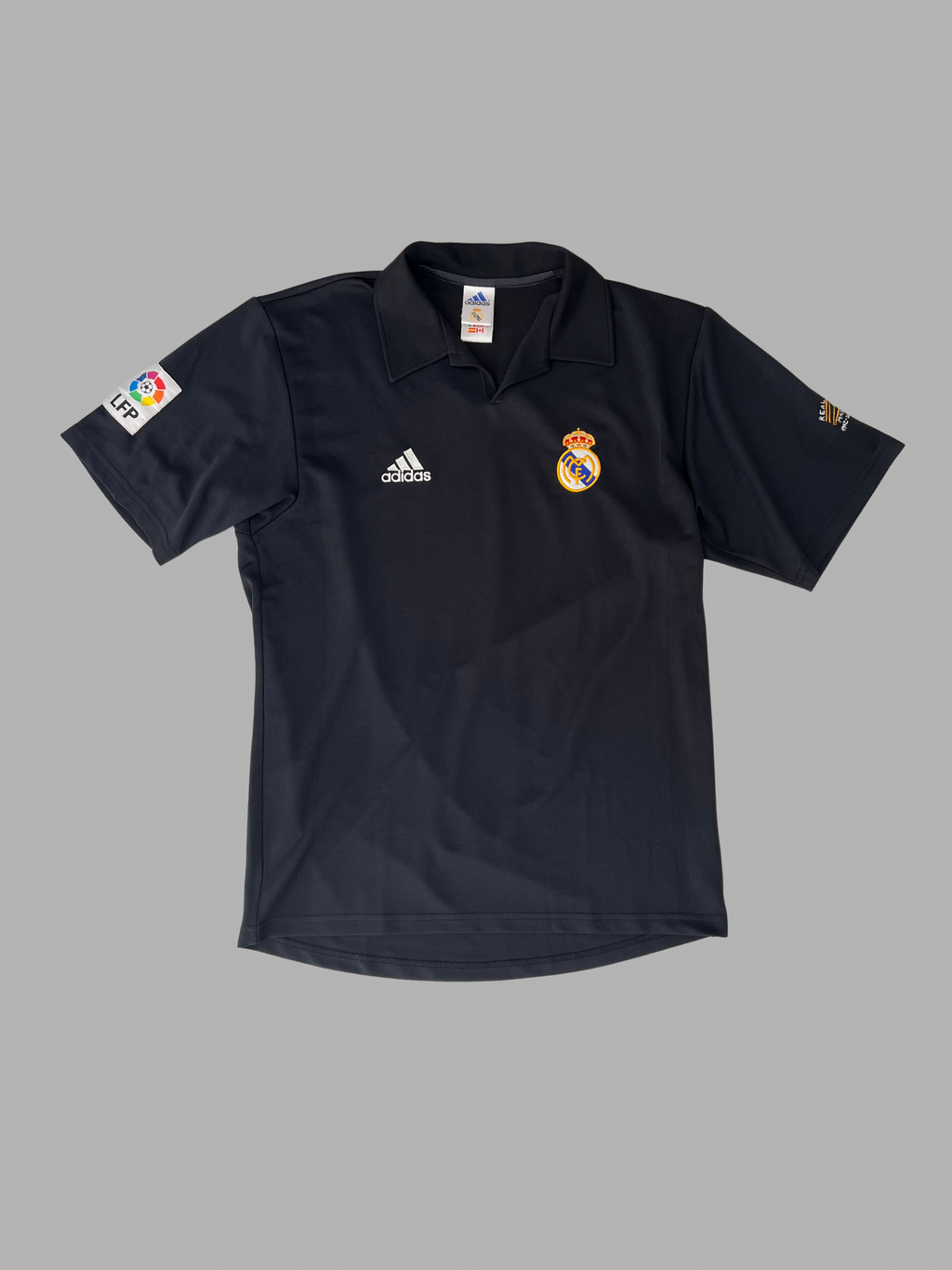 Zidane Real Madrid 2002/03 Centenary Retro Jersey Size Small Sponsor Less