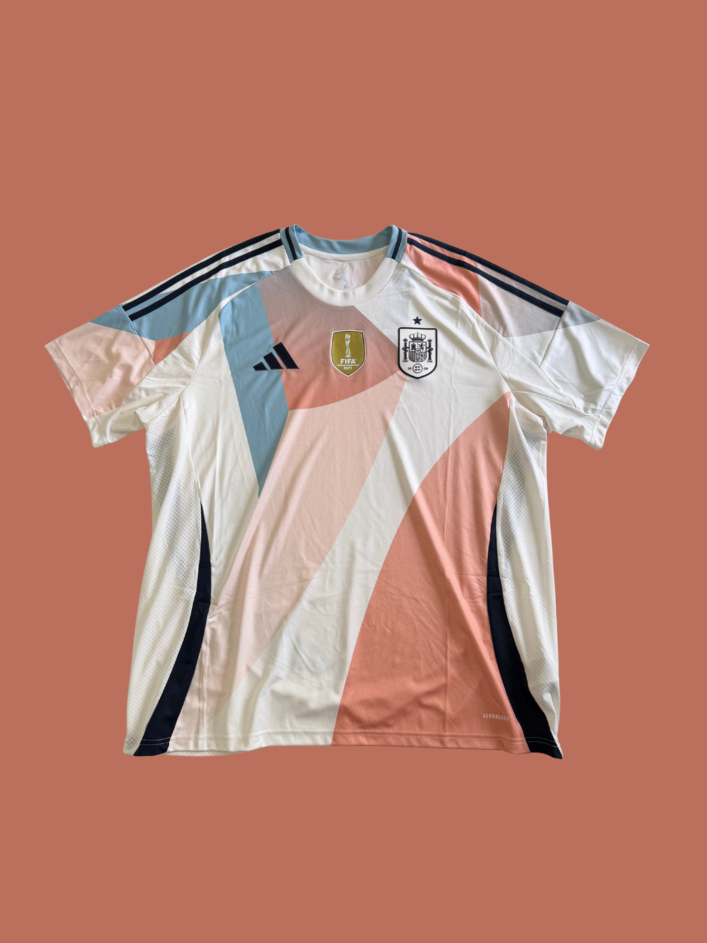 Spain 2025-26 Away Jersey Size 2XL Womens Team Mens Sizing BNWT