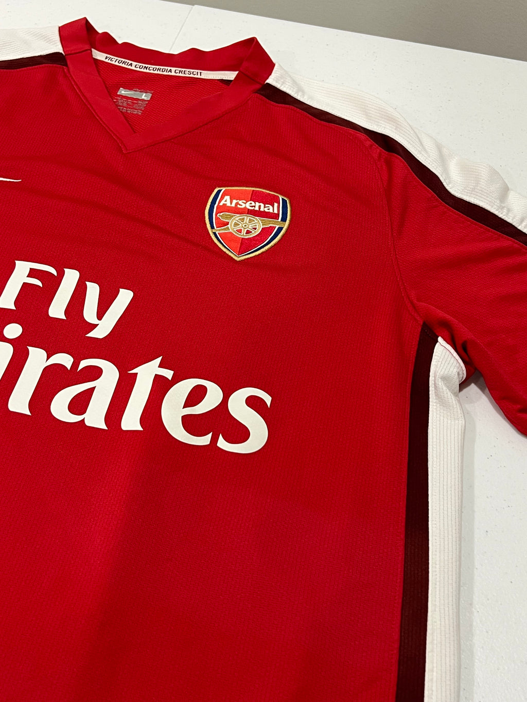 Arsenal 2008-10 Home Fabregas #4 Size Large
