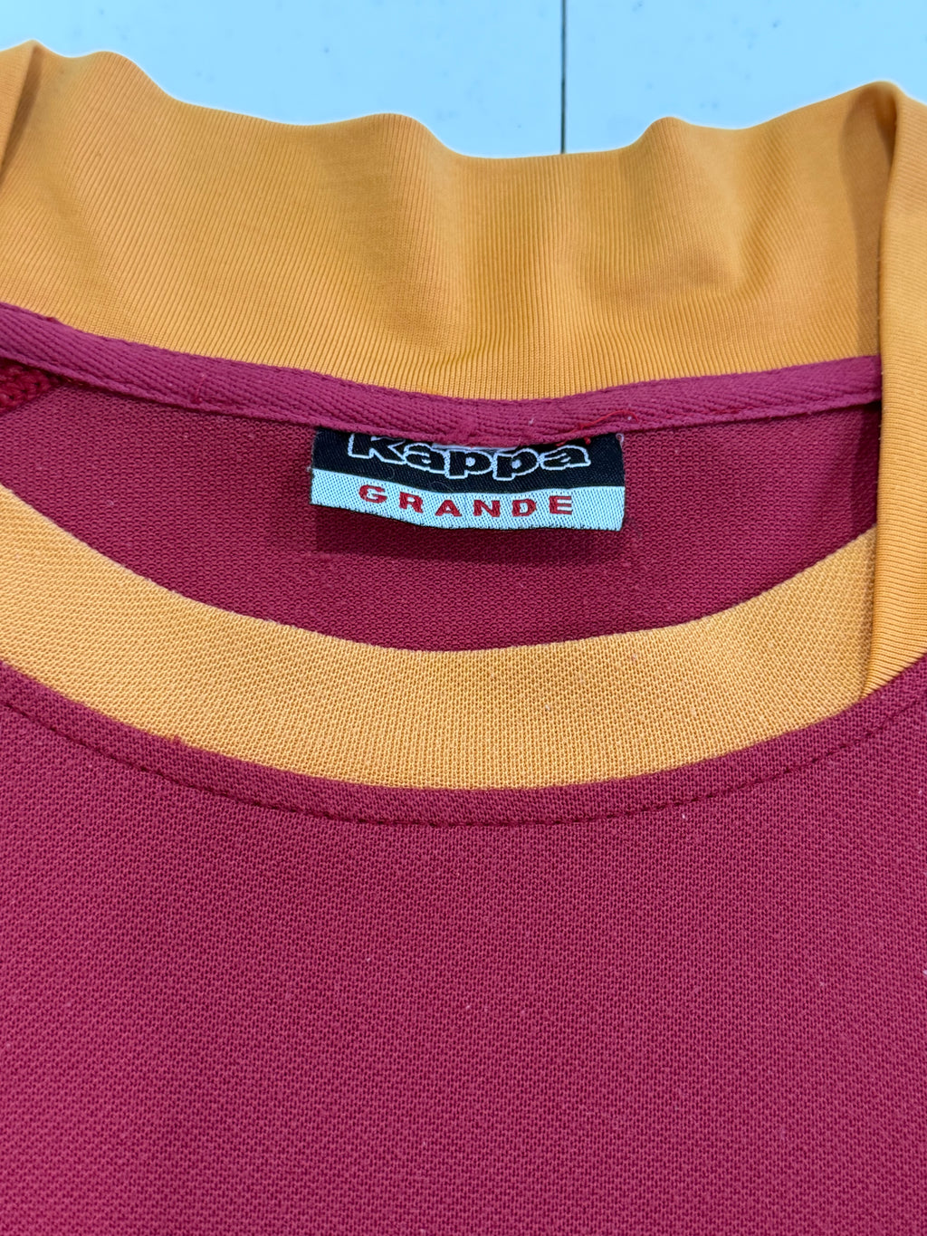 AS Roma 2002-03 Home Long Sleeve Size Large