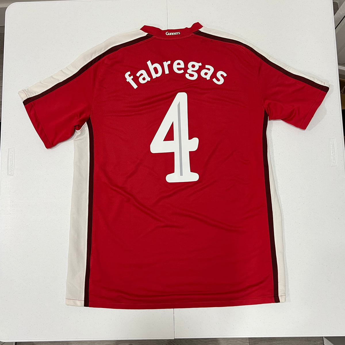 Arsenal 2008-10 Home Fabregas #4 Size Large