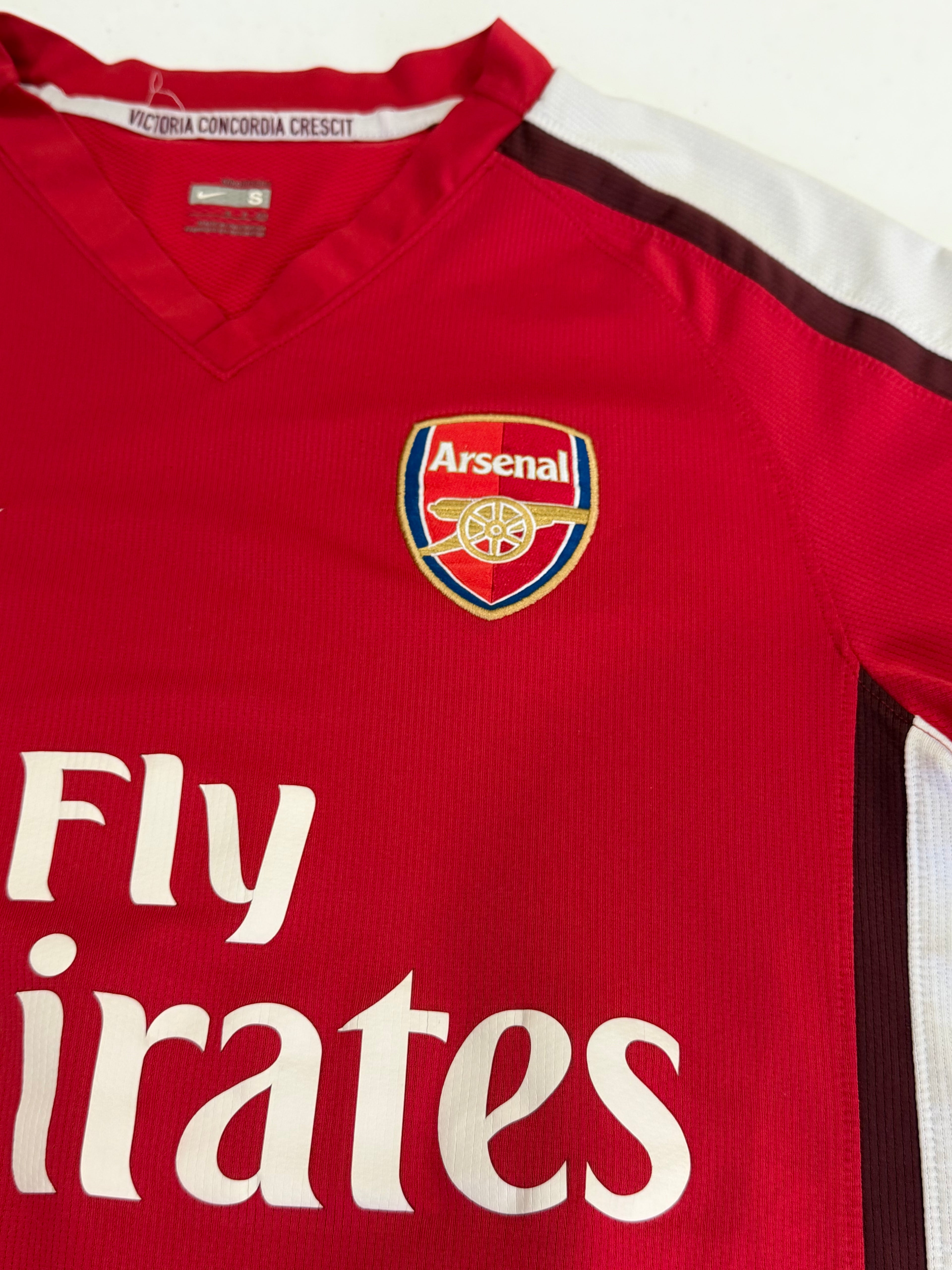 Arsenal 2008-10 Home Jersey Size Small