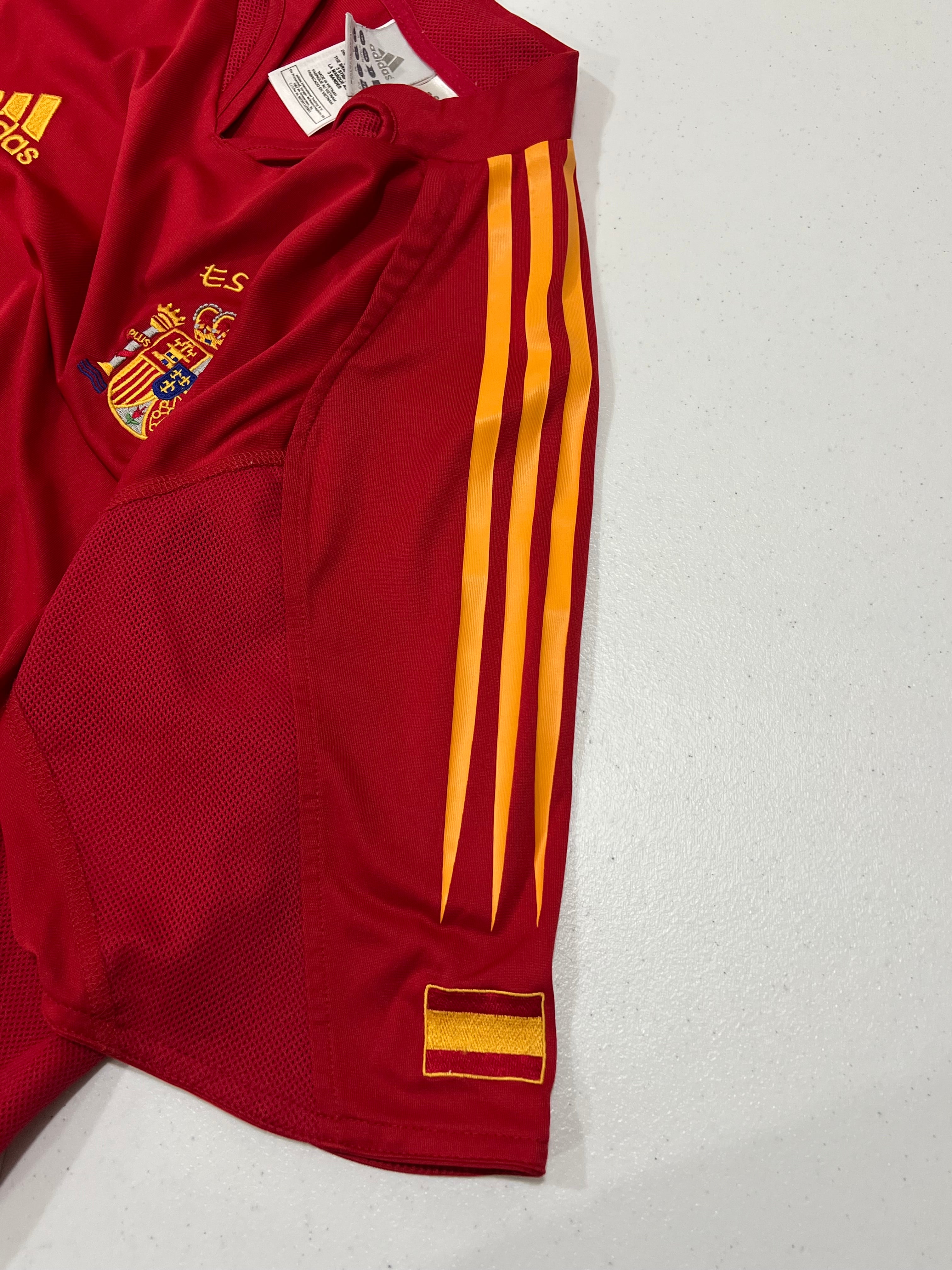 Spain 2004 Home Jersey Size Small