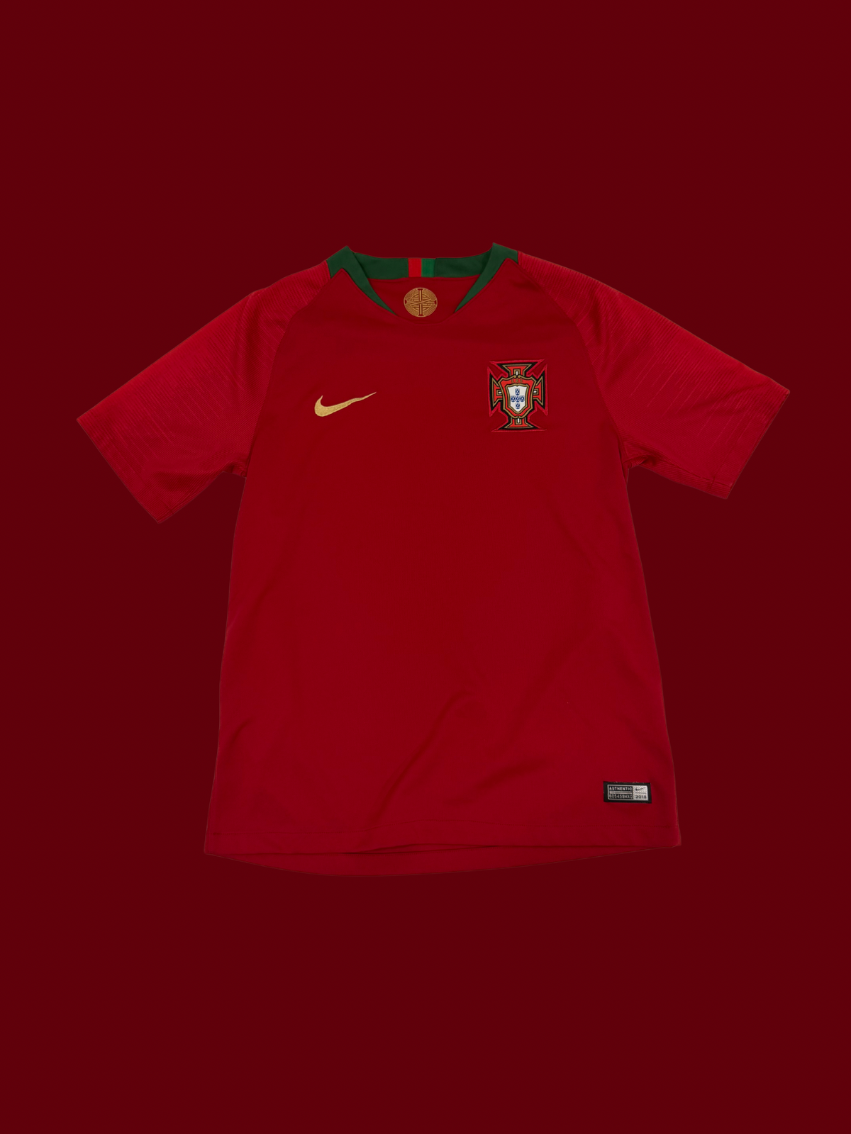 Portugal 2018-2019 Home Jersey Size Medium