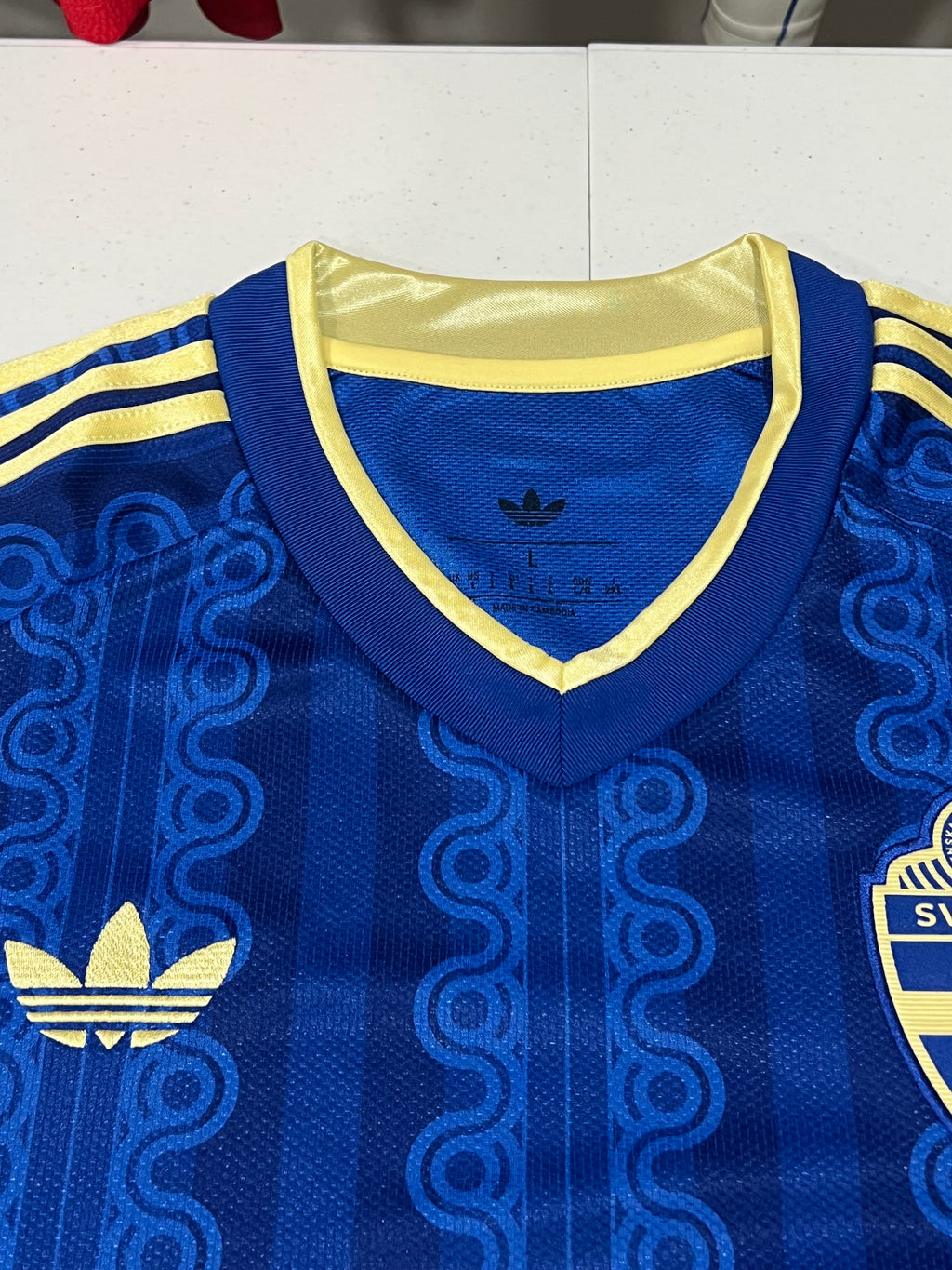 Sweden Away 2026 World Cup Jersey Size Large
