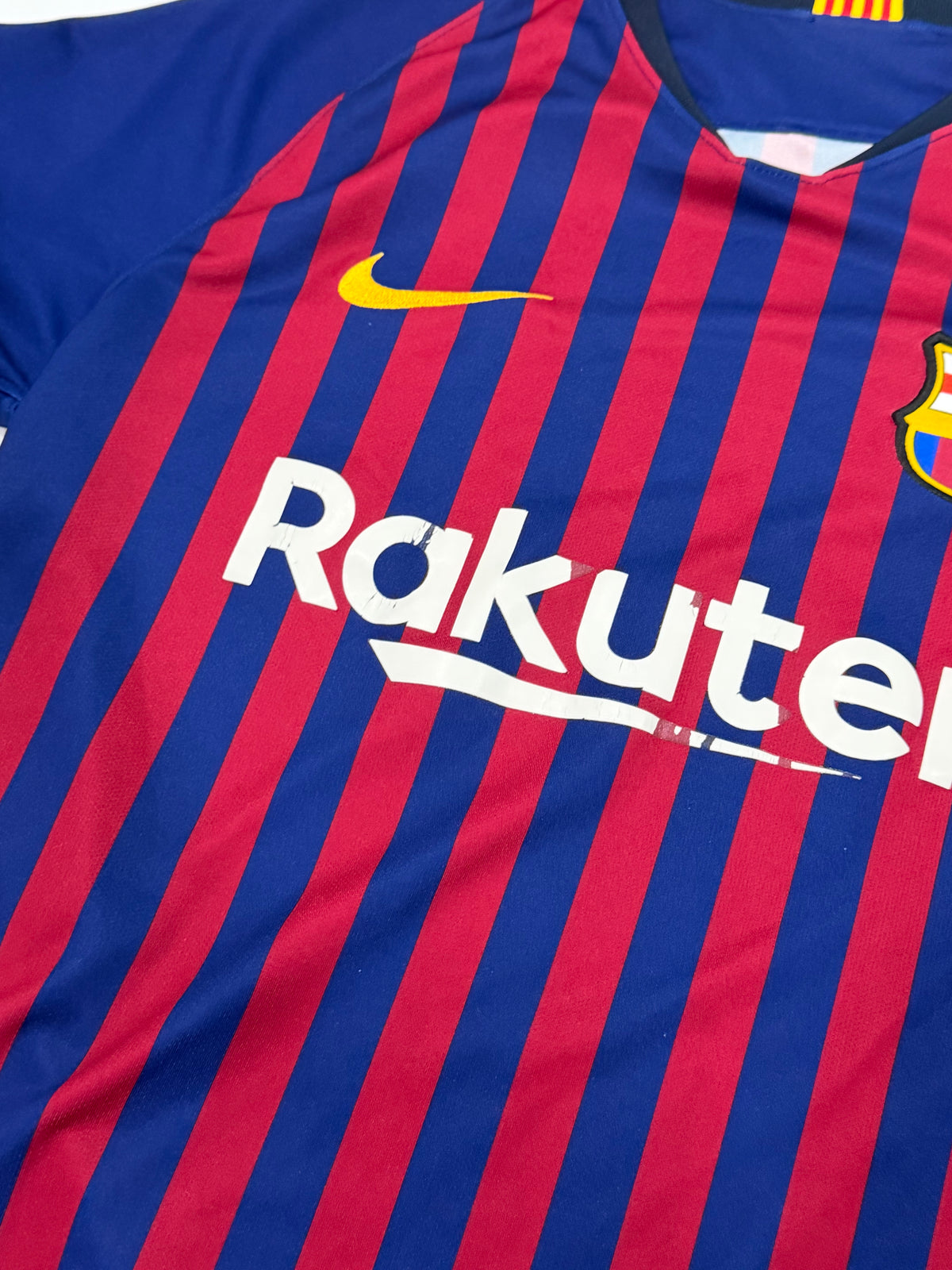 FC Barcelona 2018-19 Home Jersey Size Medium