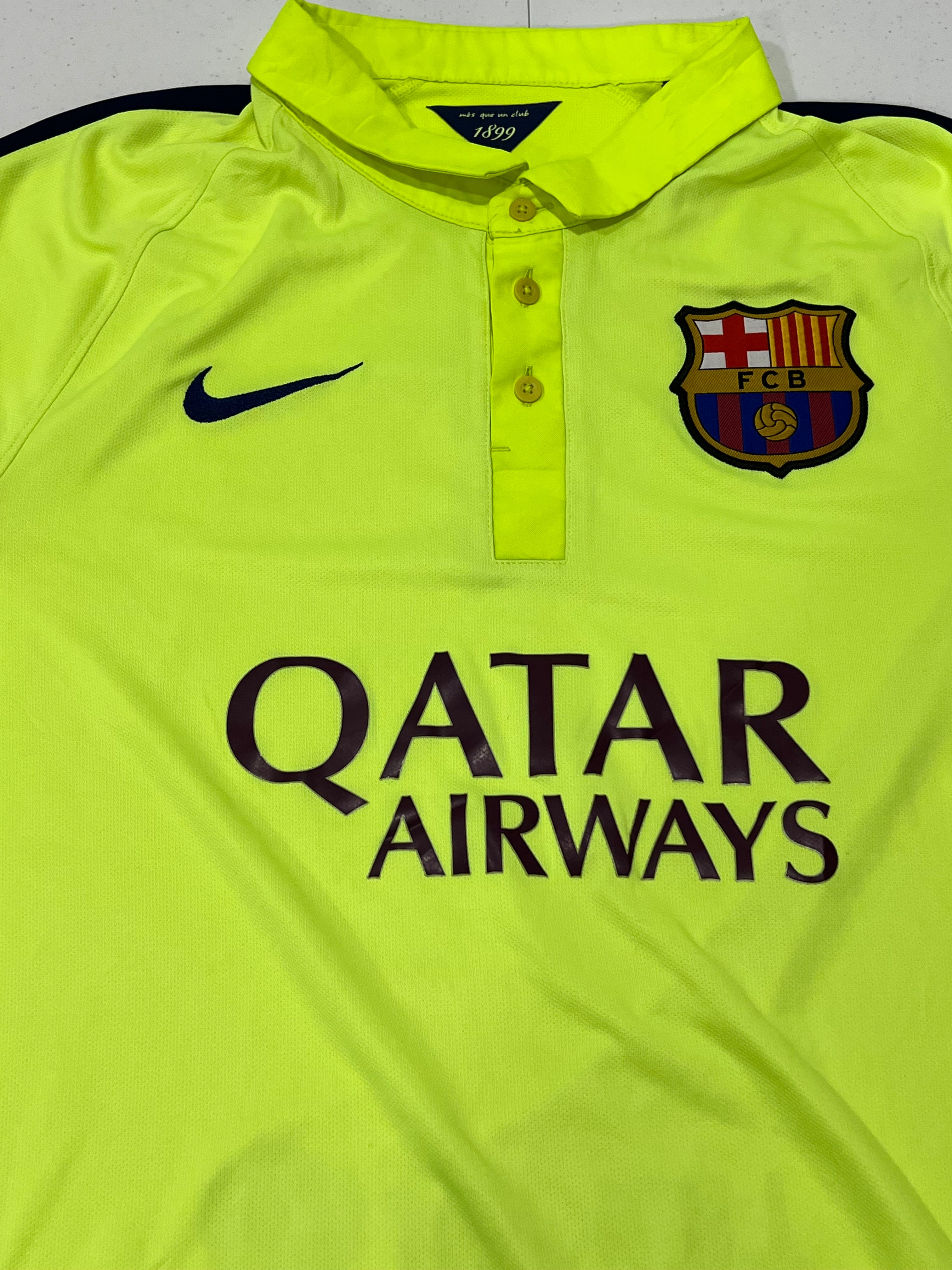 FC Barcelona Third 2014-2015 Jersey, Size Medium