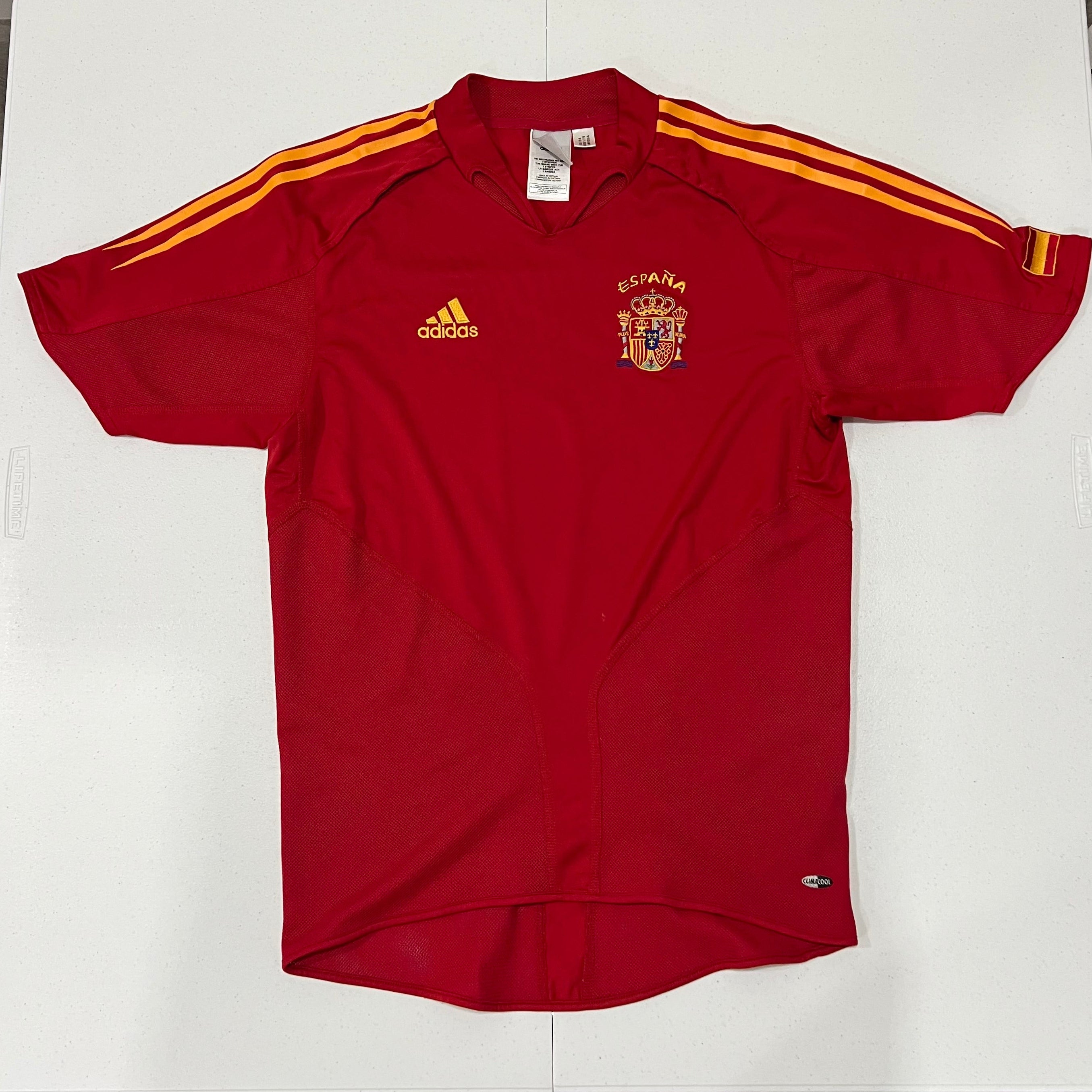 Spain 2004 Home Jersey Size Small