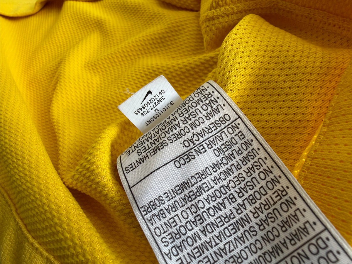 Brazil 2010 Home Jersey #9 Size Medium