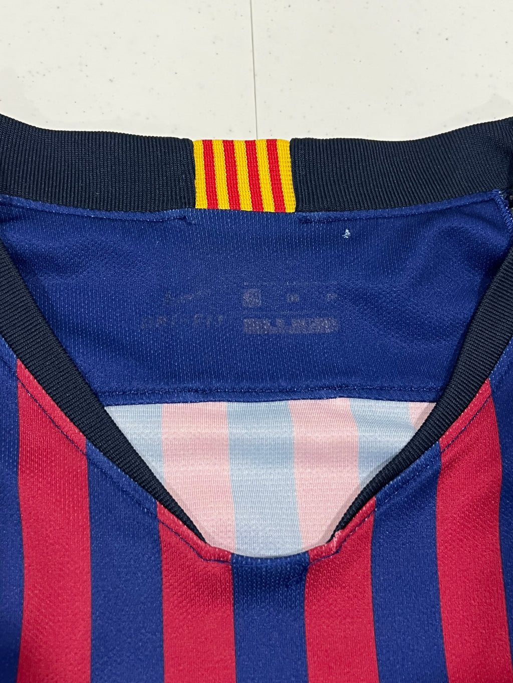 Barcelona 2018-2019 Home Jersey Size Large
