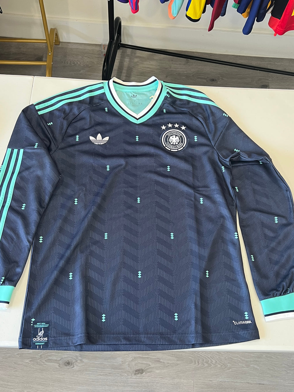 Germany Away 2026 World Cup Long Sleeve Jersey Size Large