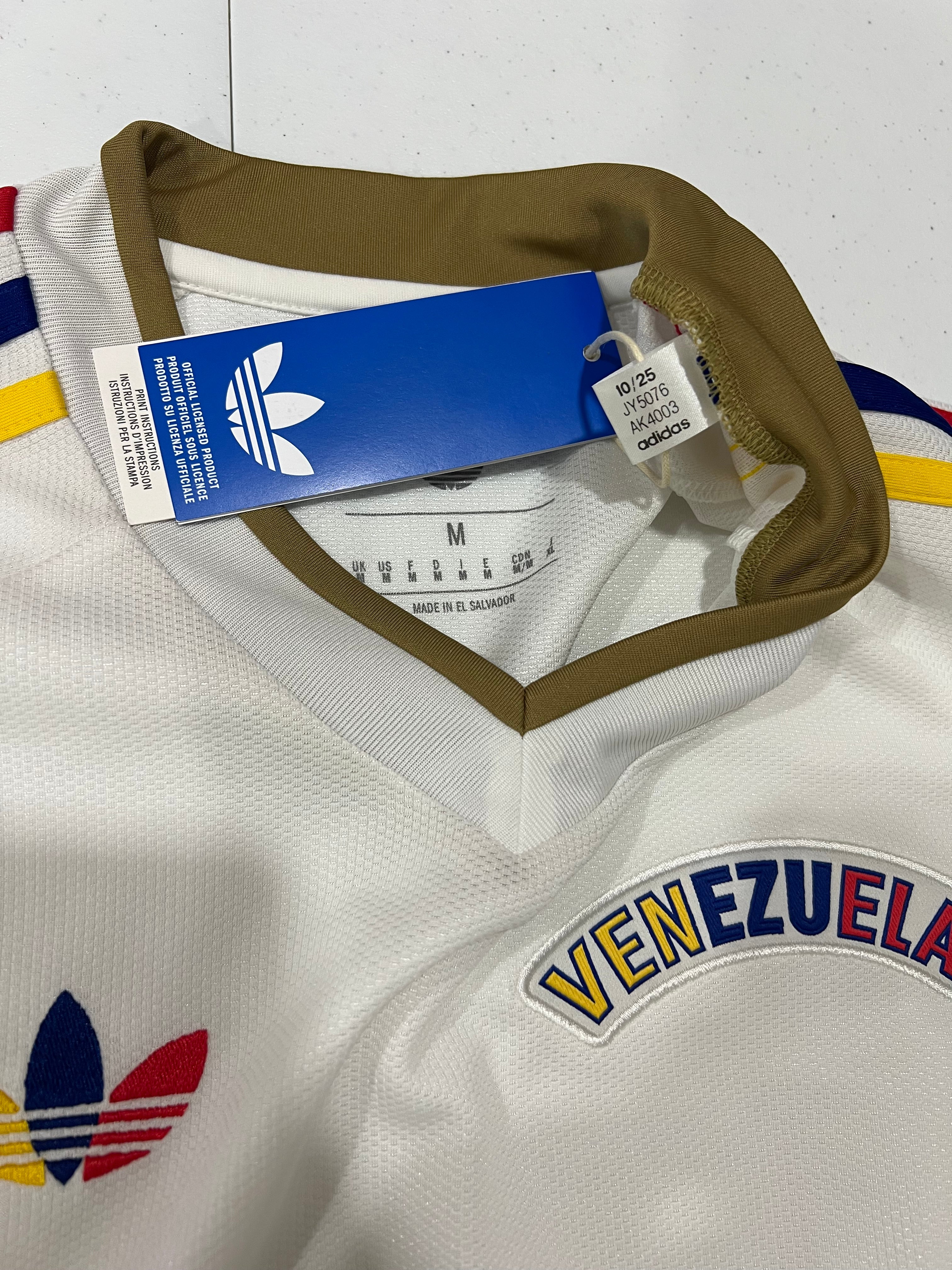 Venezuela 2026 Away Jersey BNWT