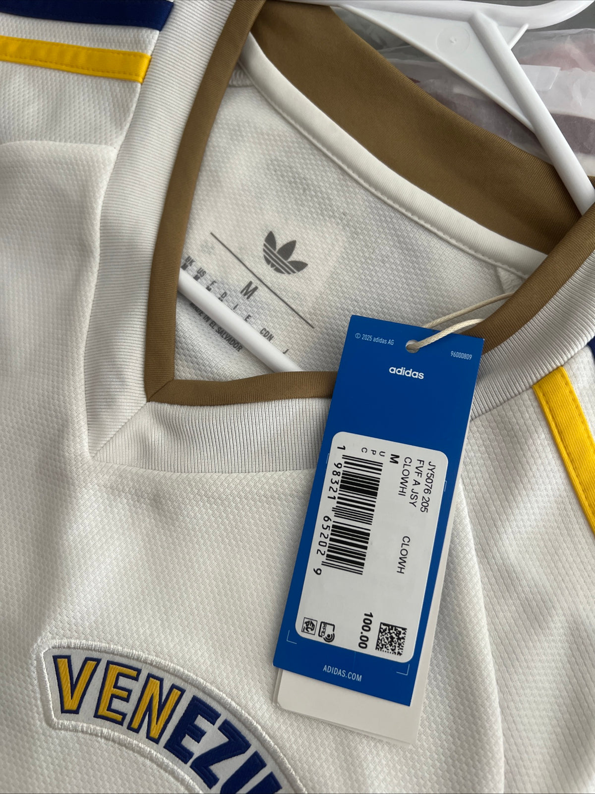 Venezuela 2026 Away Jersey BNWT