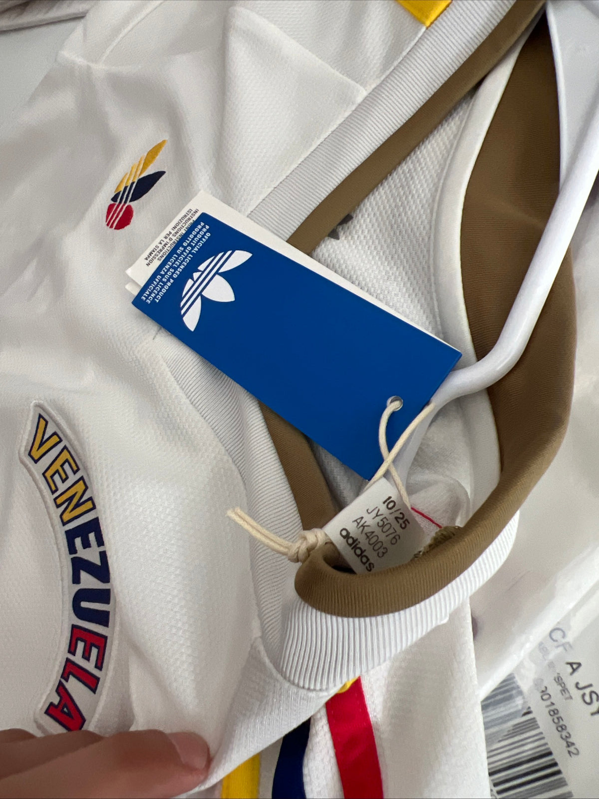 Venezuela 2026 Away Jersey BNWT