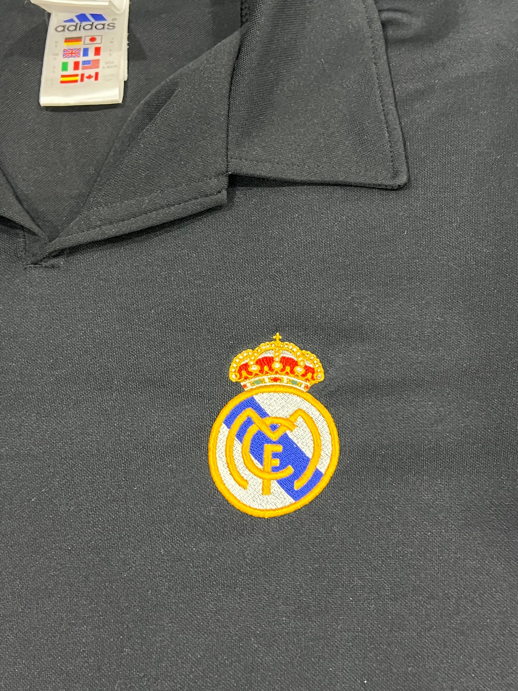 Zidane Real Madrid 2002/03 Centenary Retro Jersey Size Small Sponsor Less