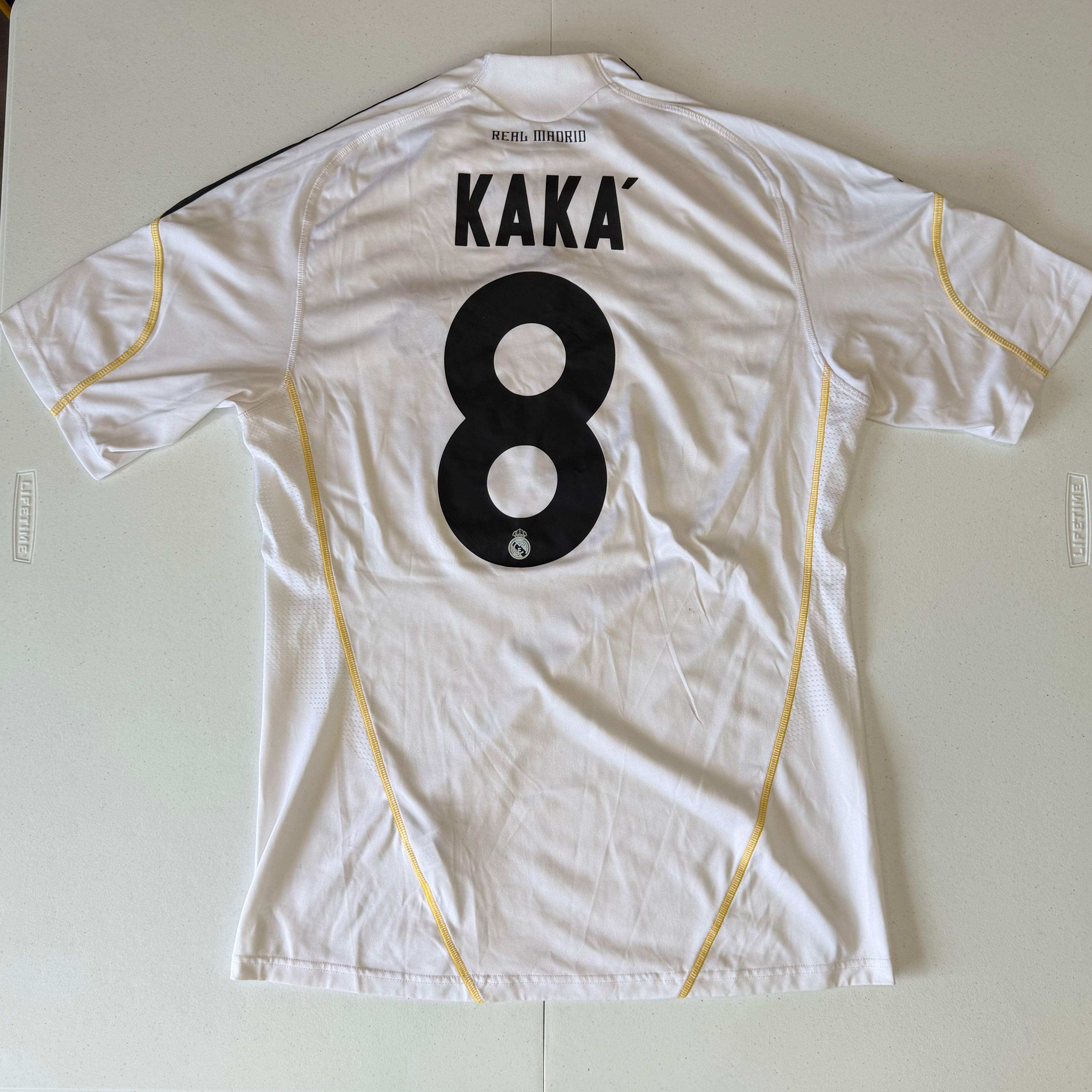Real Madrid 2008-09 Kaka #8 Home Jersey Size Small