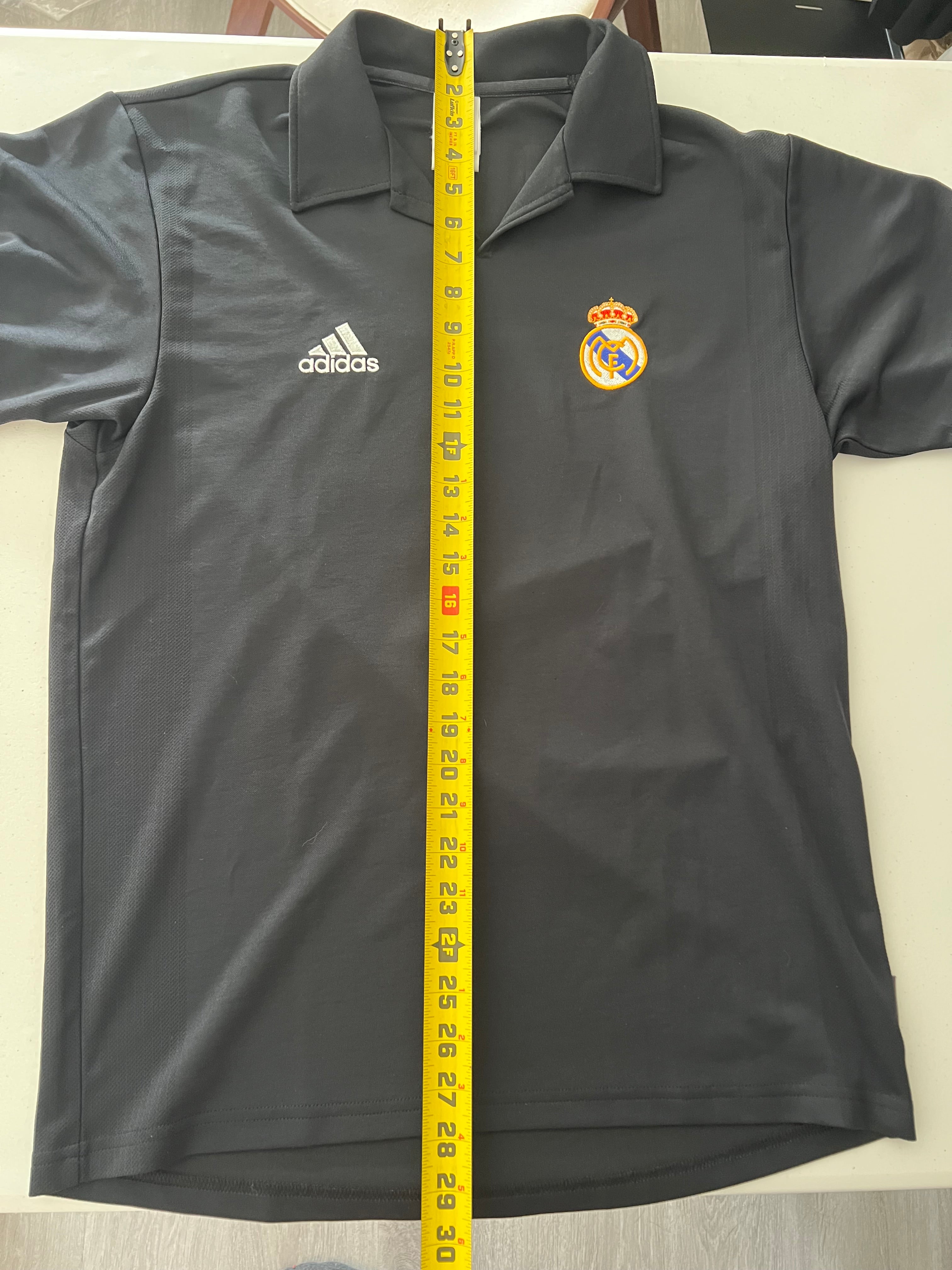 Zidane Real Madrid 2002/03 Centenary Retro Jersey Size Small Sponsor Less