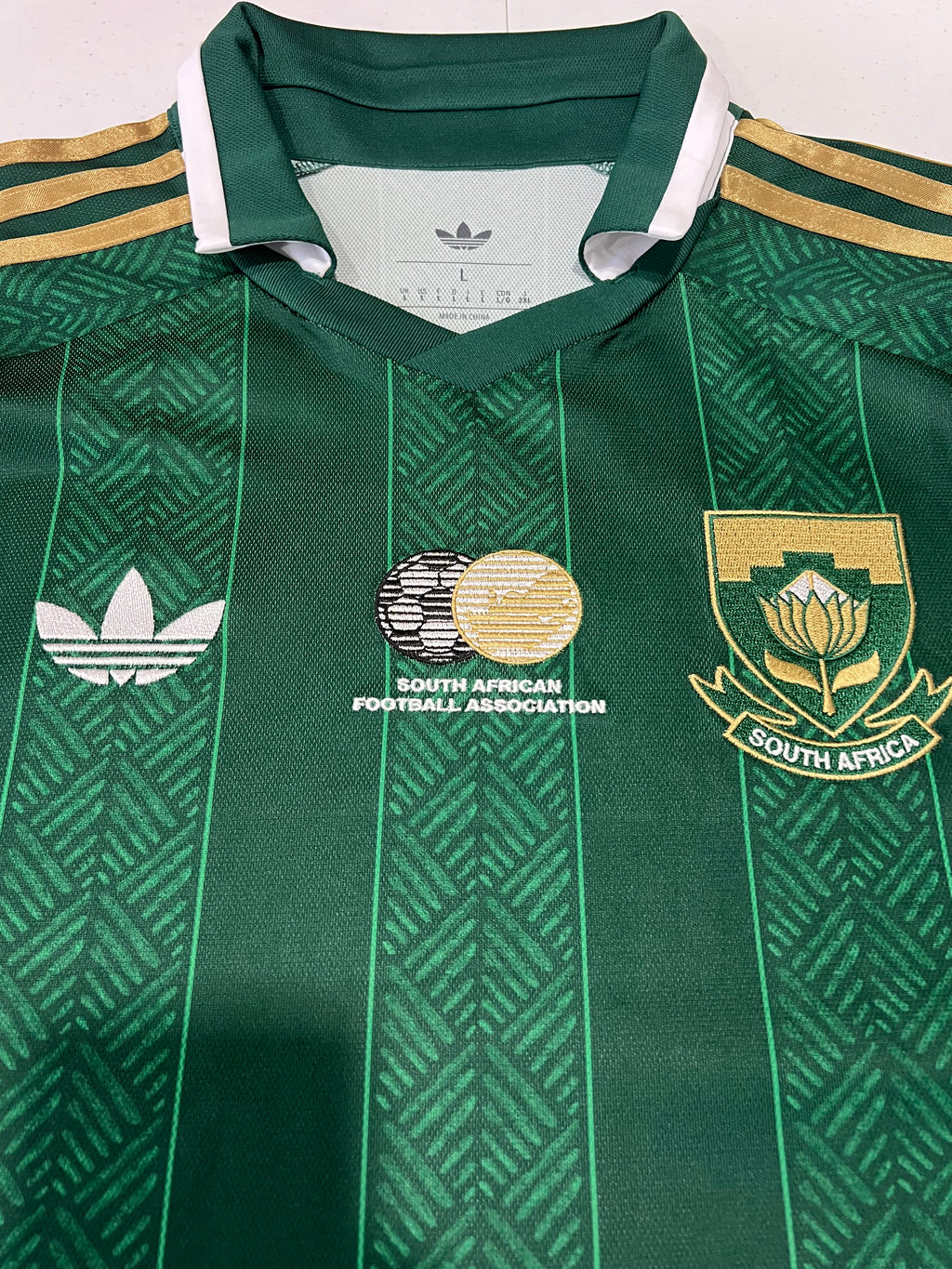South Africa Home 2026 World Cup Jersey Size Large