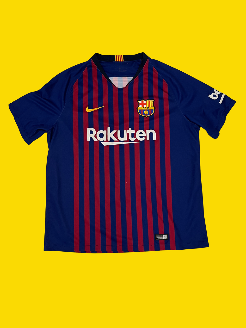 Barcelona 2018-19 Home Jersey Size XL