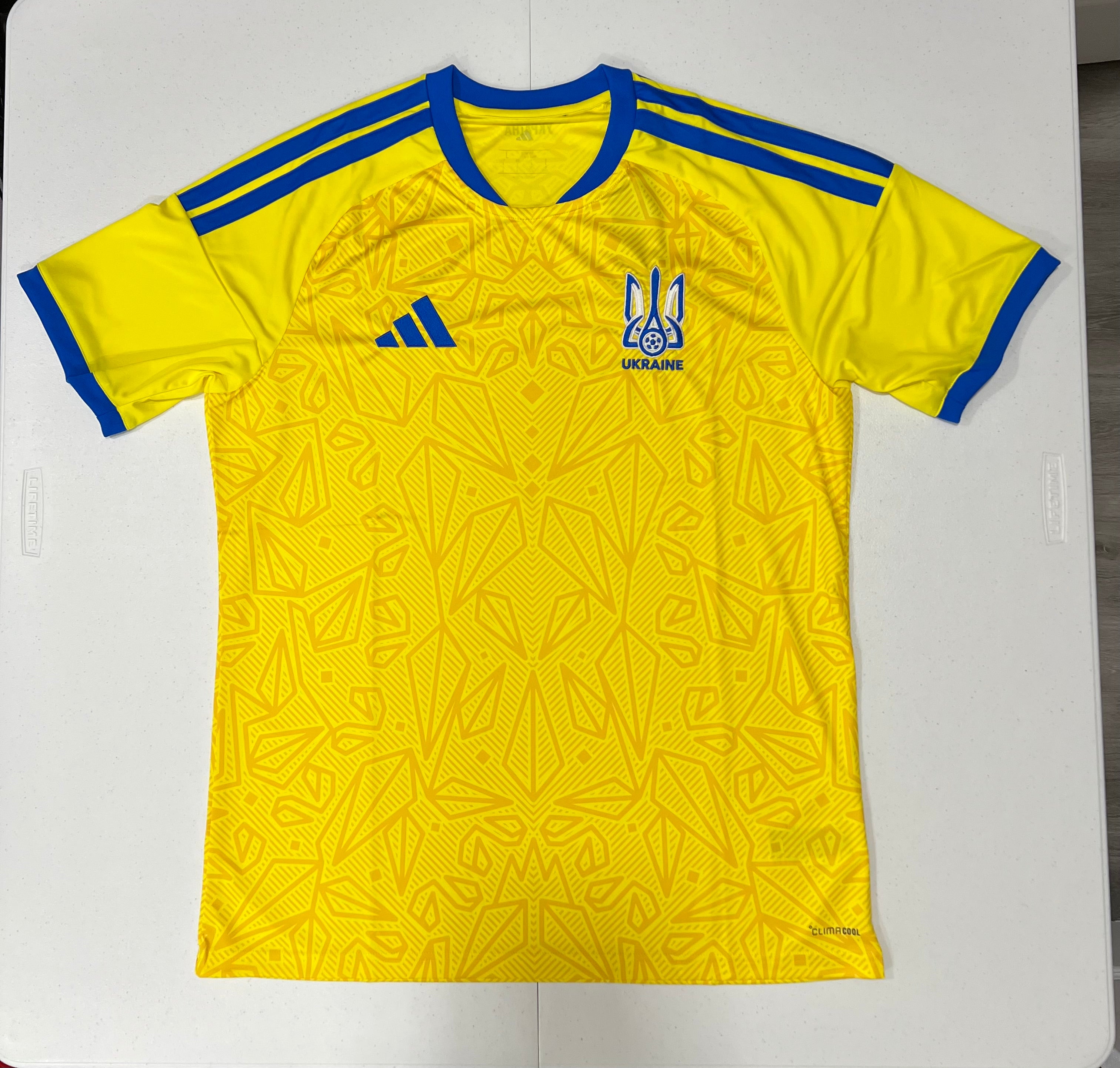 Ukraine Home 2026 World Cup Jersey New with Tags
