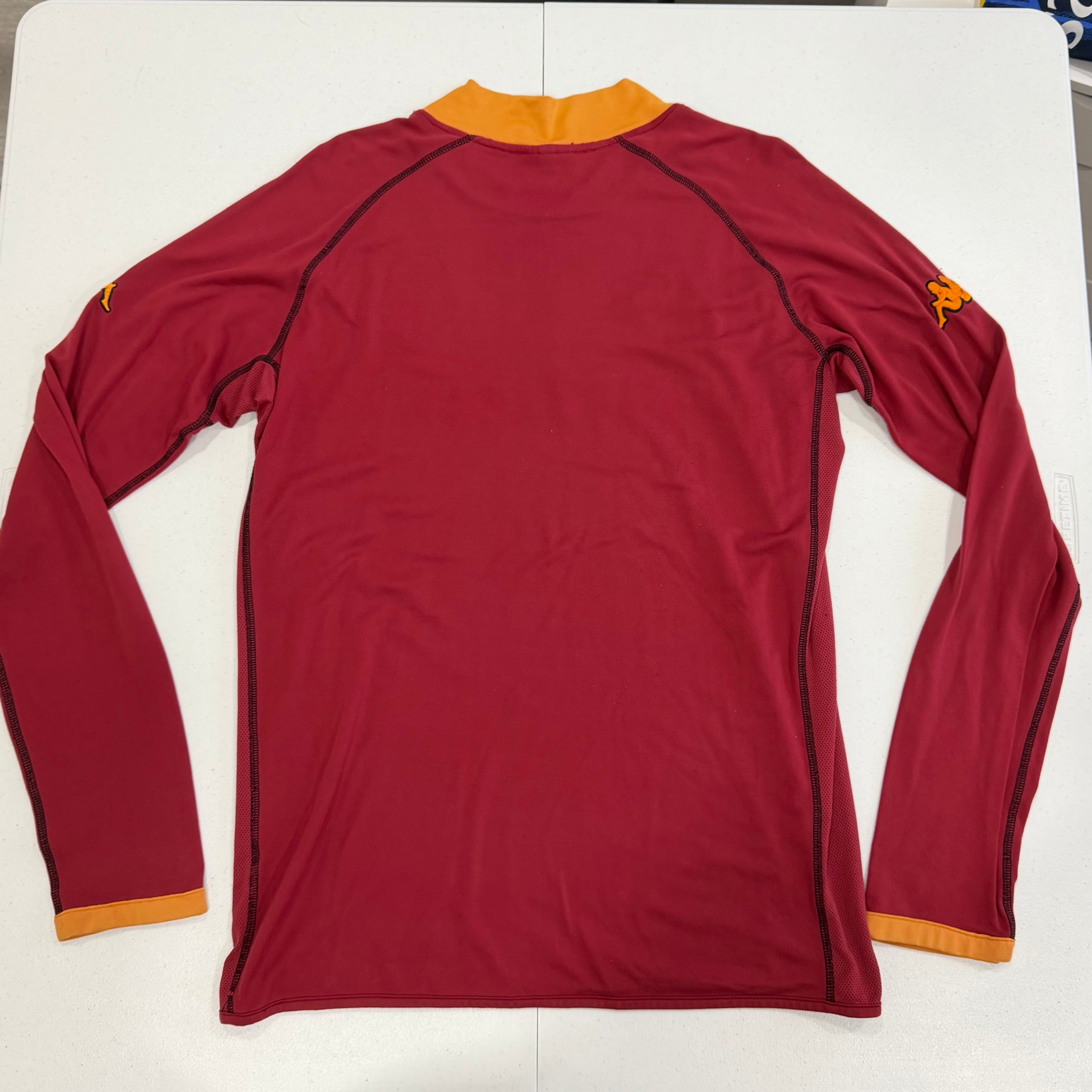AS Roma 2002-03 Home Long Sleeve Size Large