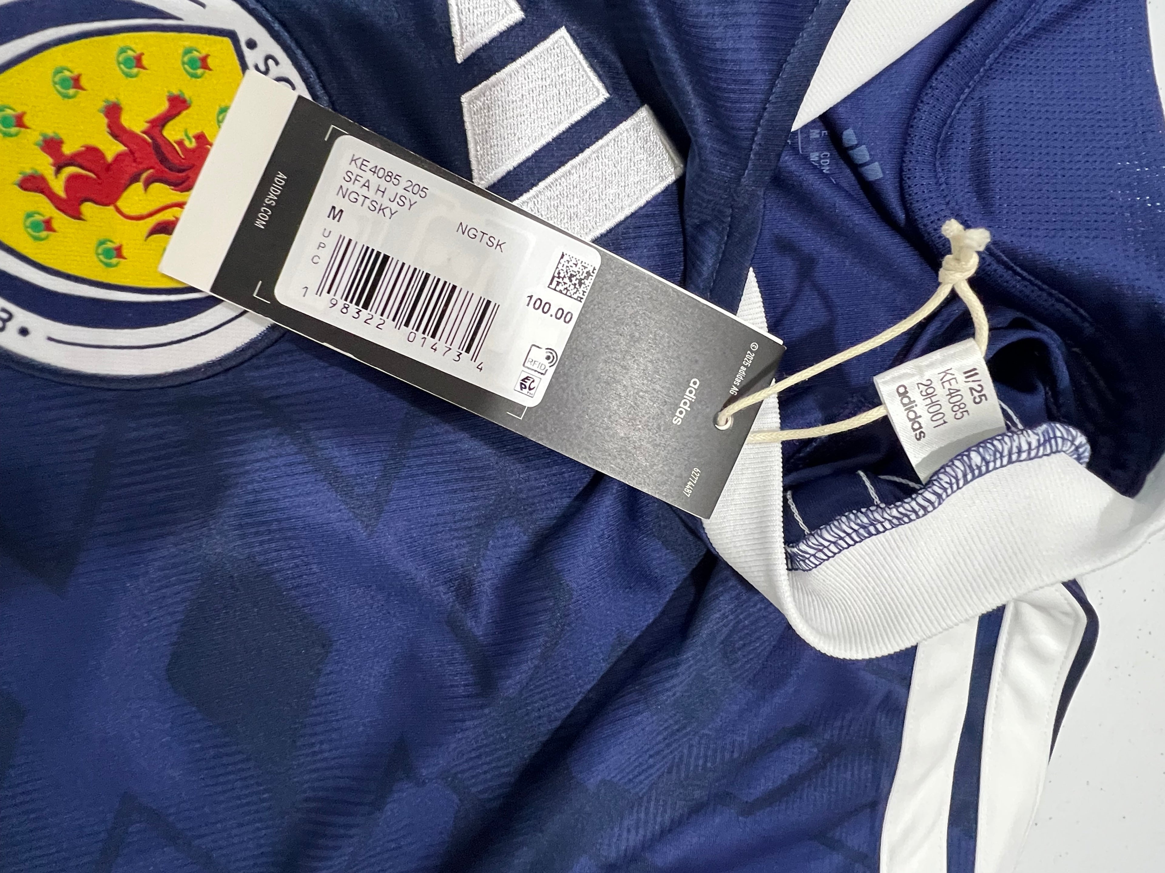 Scotland Home 2026 World Cup Jersey New with Tags
