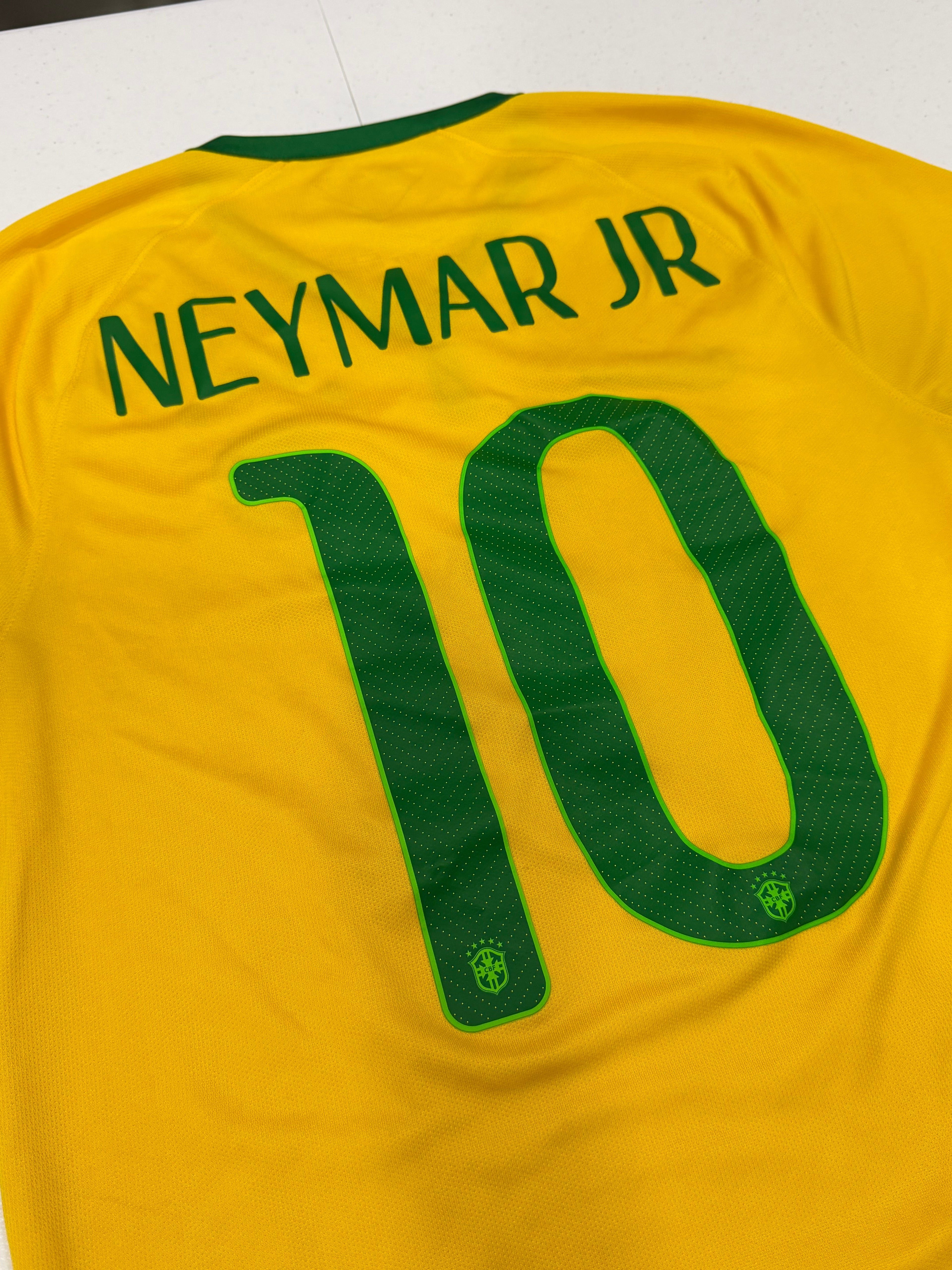 Brazil 2014 Neymar #10 Size Small