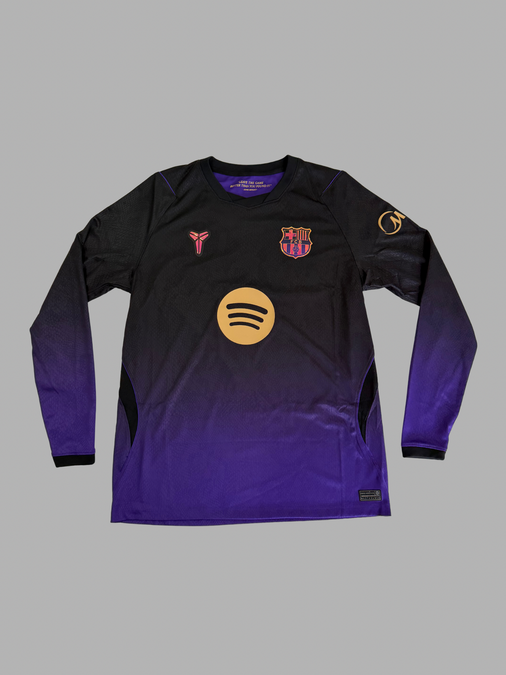 FC Barcelona 2026-27 Away Jersey Size Medium Long Sleeve Authentic BNWT