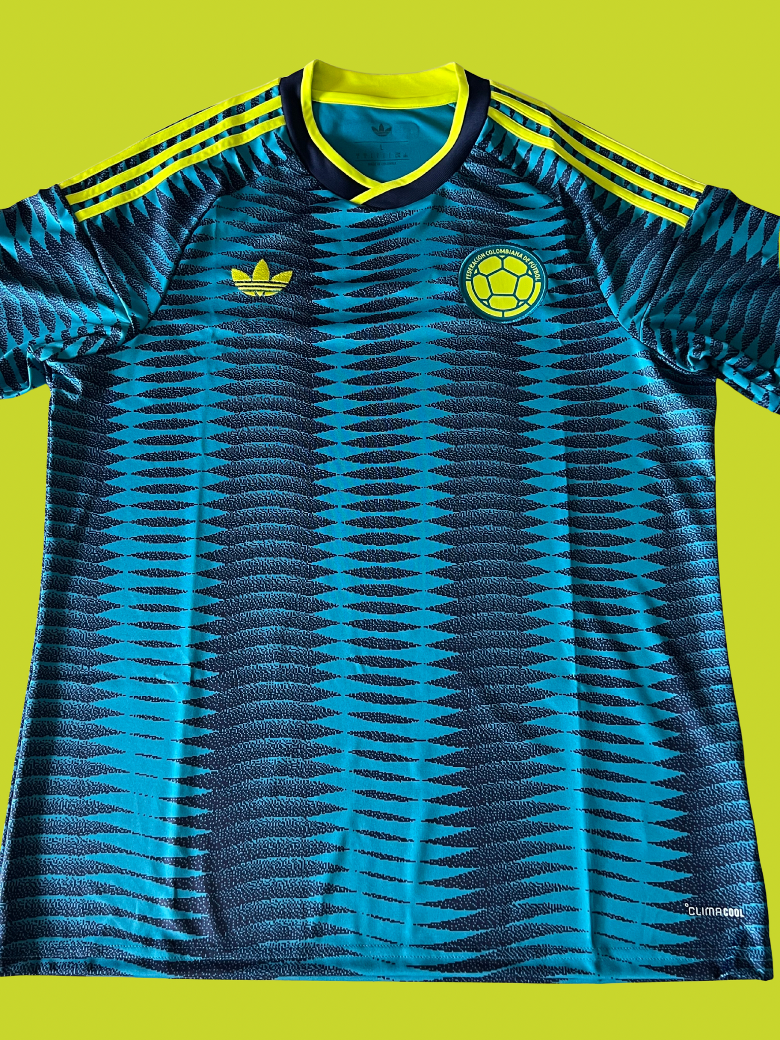 Colombia Away 2026 World Cup Jersey Size Large