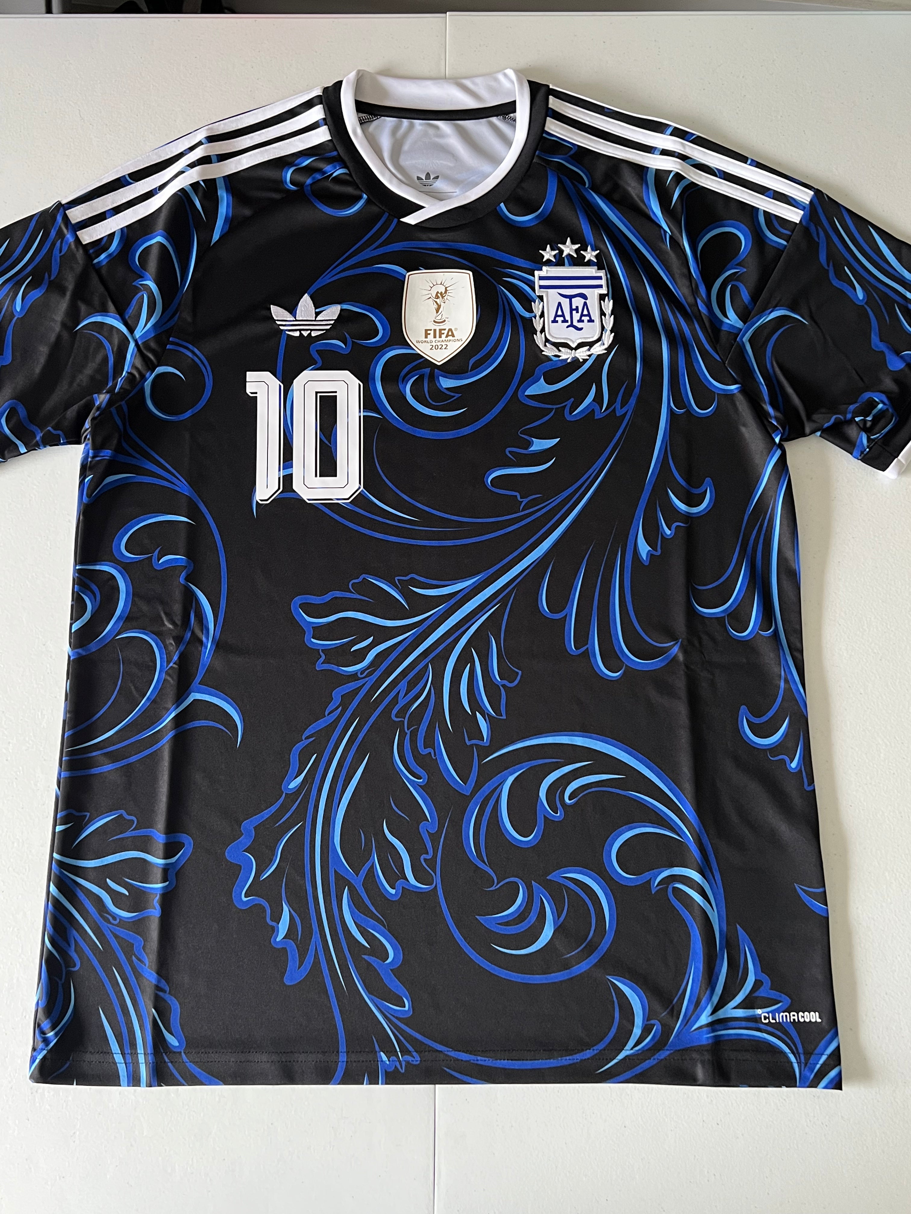 Messi Argentina Away 2026 World Cup Jersey Size Large