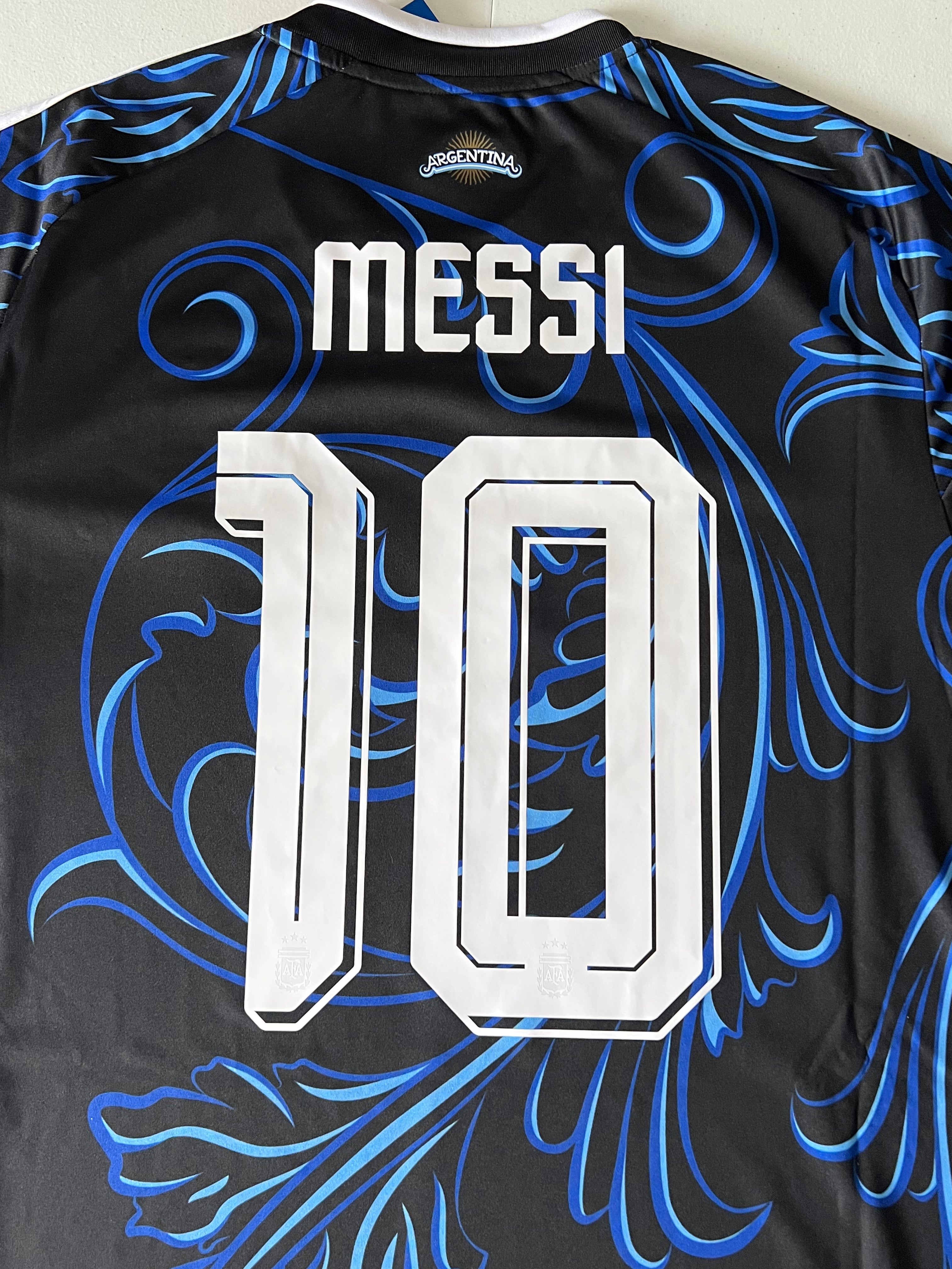 Messi Argentina Away 2026 World Cup Jersey Size Large