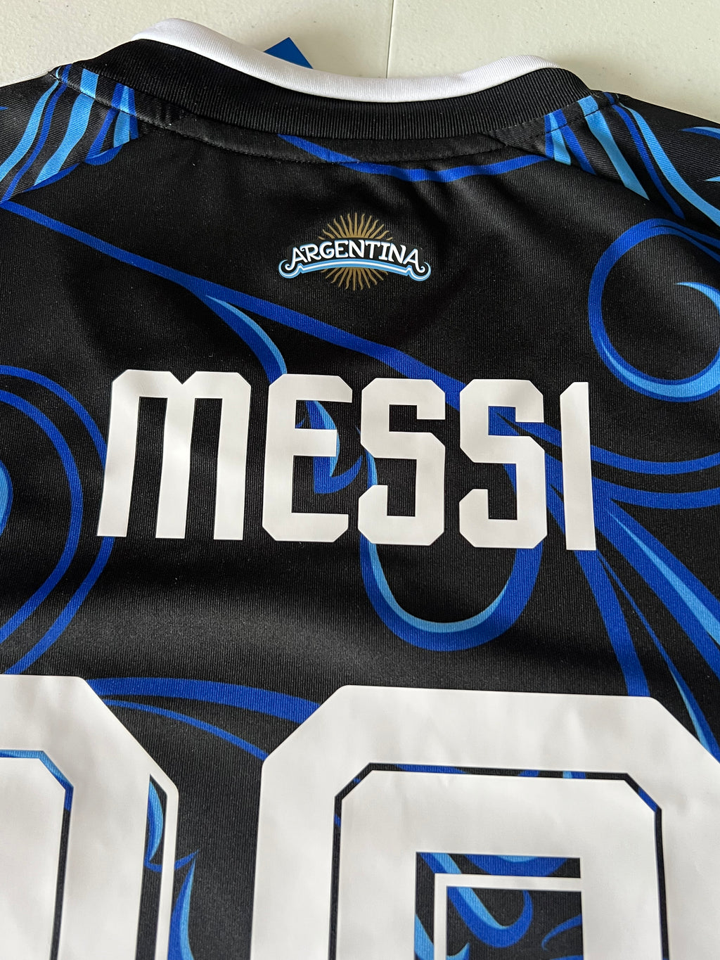 Messi Argentina Away 2026 World Cup Jersey Size Large